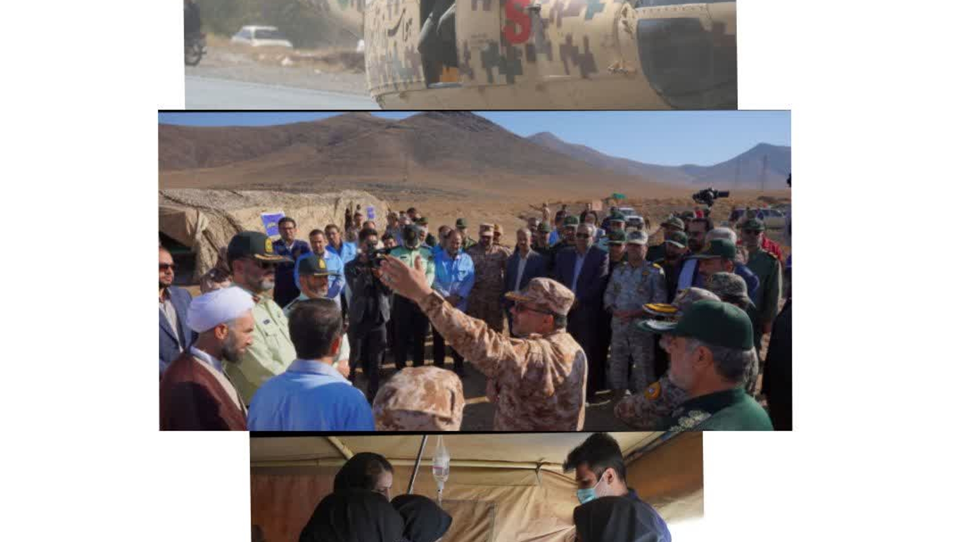 برگزاری رزمایش امداد ونجات پدافند شیمیایی استان مرکزی در شهرستان خنداب