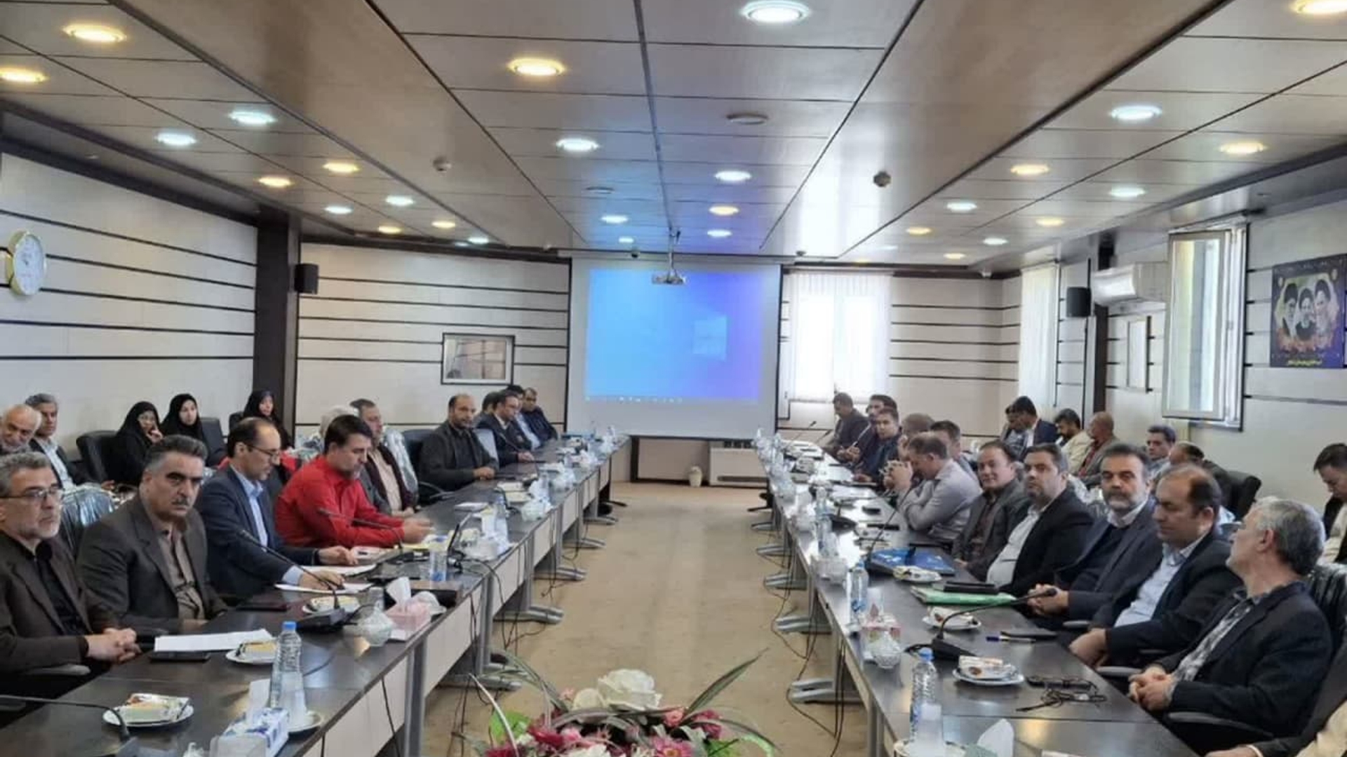 برگزاری جلسه شورای اداری مورخ 1403/08/09 شهرستان دلیجان