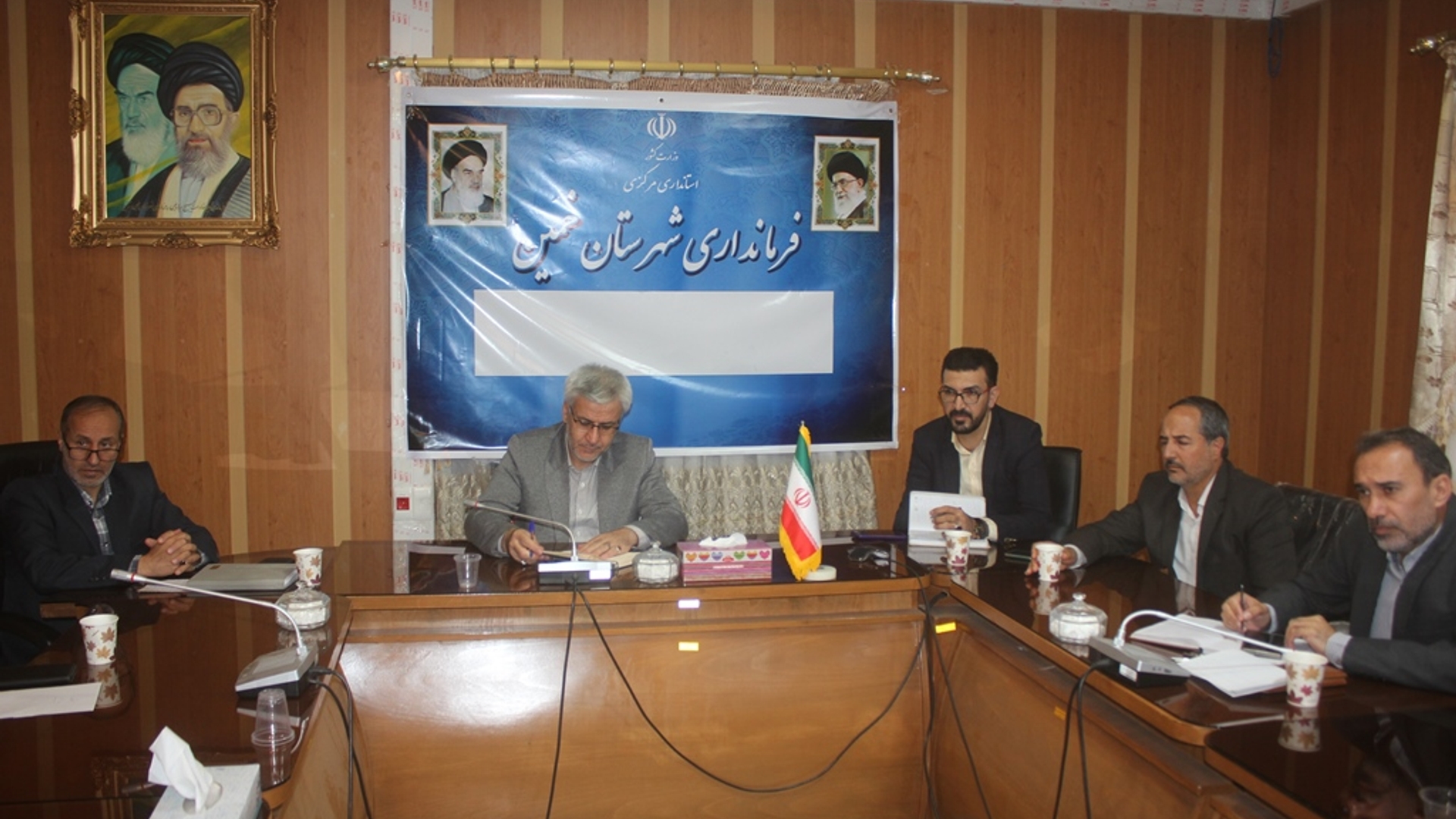 جلسه هماهنگی اجرای طرح مشارکت اجتماعی نوجوانان ایران ( مانا ) در شهرستان خمین برگزار شد