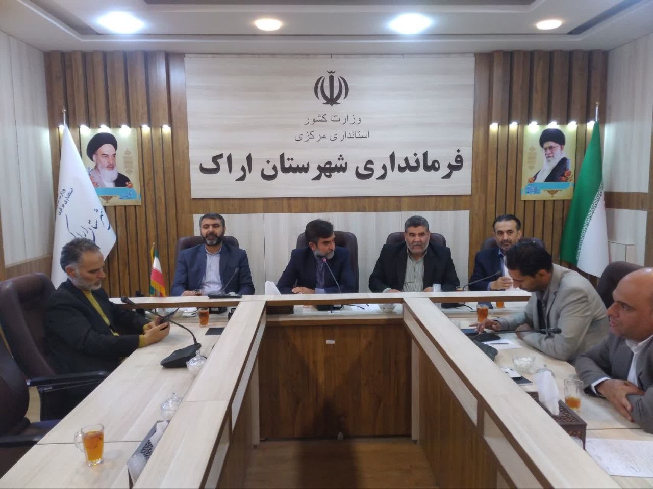 برگزاری جلسه مدیریت پسماند شهرستان اراک