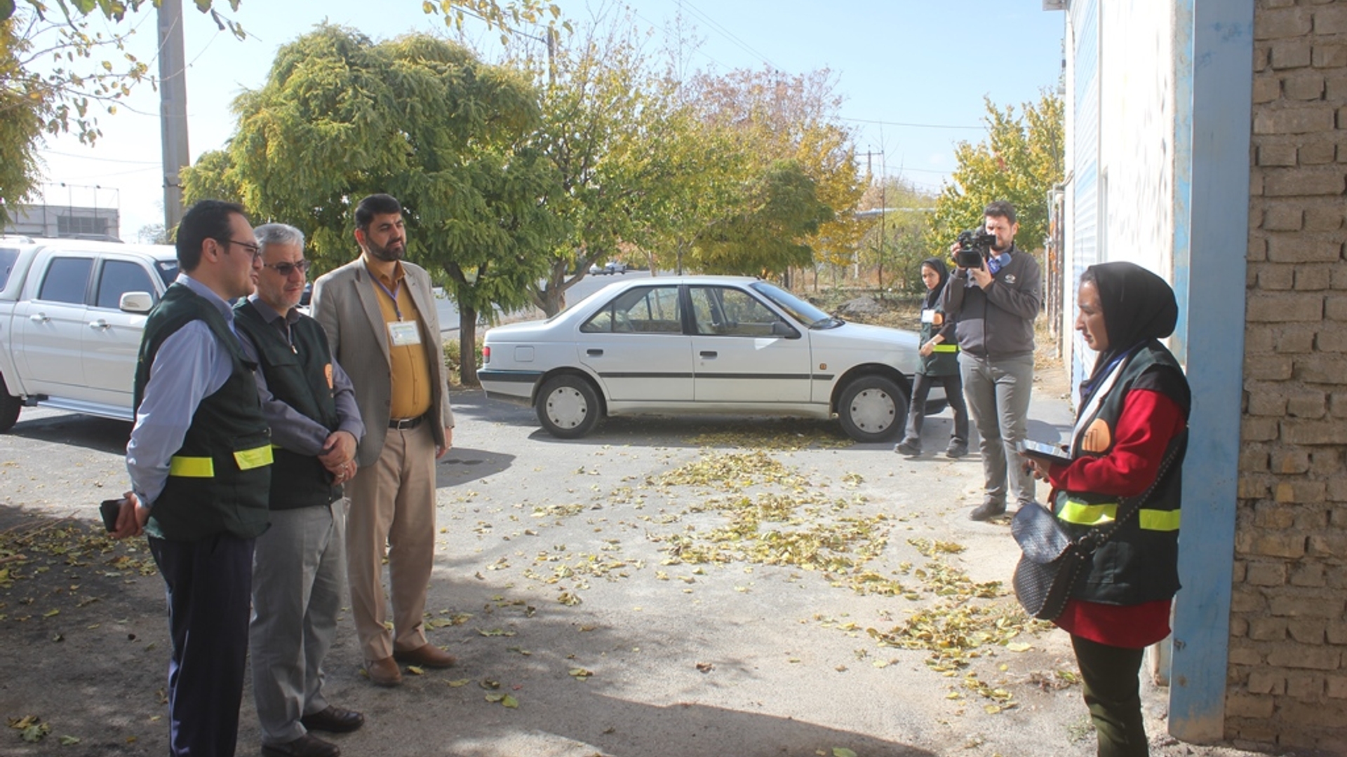 رئیس ستاد سرشماری شهرستان از تعدادی از روستاهای محل اجرای سرشماری در خمین بازدید کرد