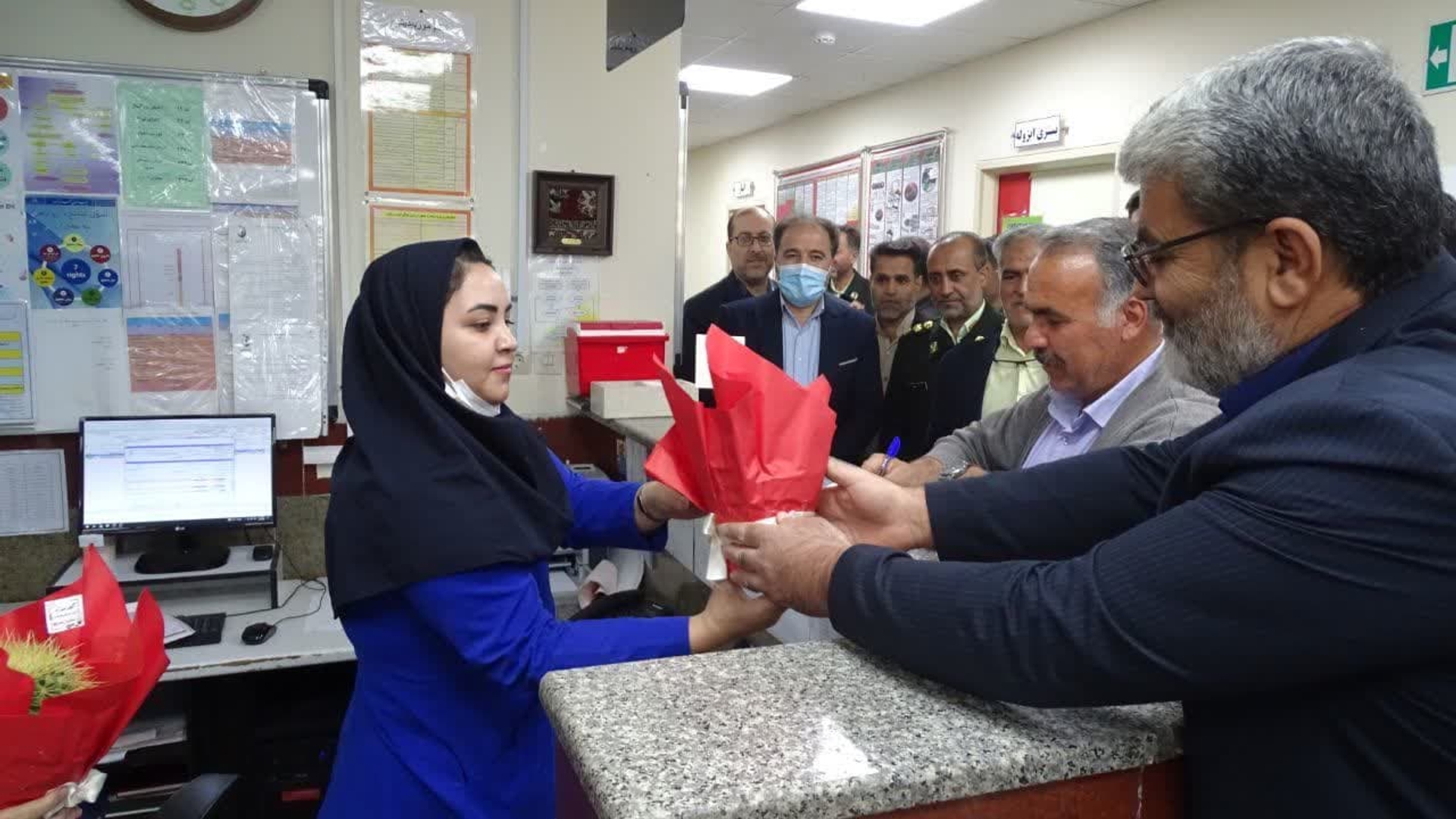 تجلیل از پرستاران بیمارستان مهر شهرستان خنداب