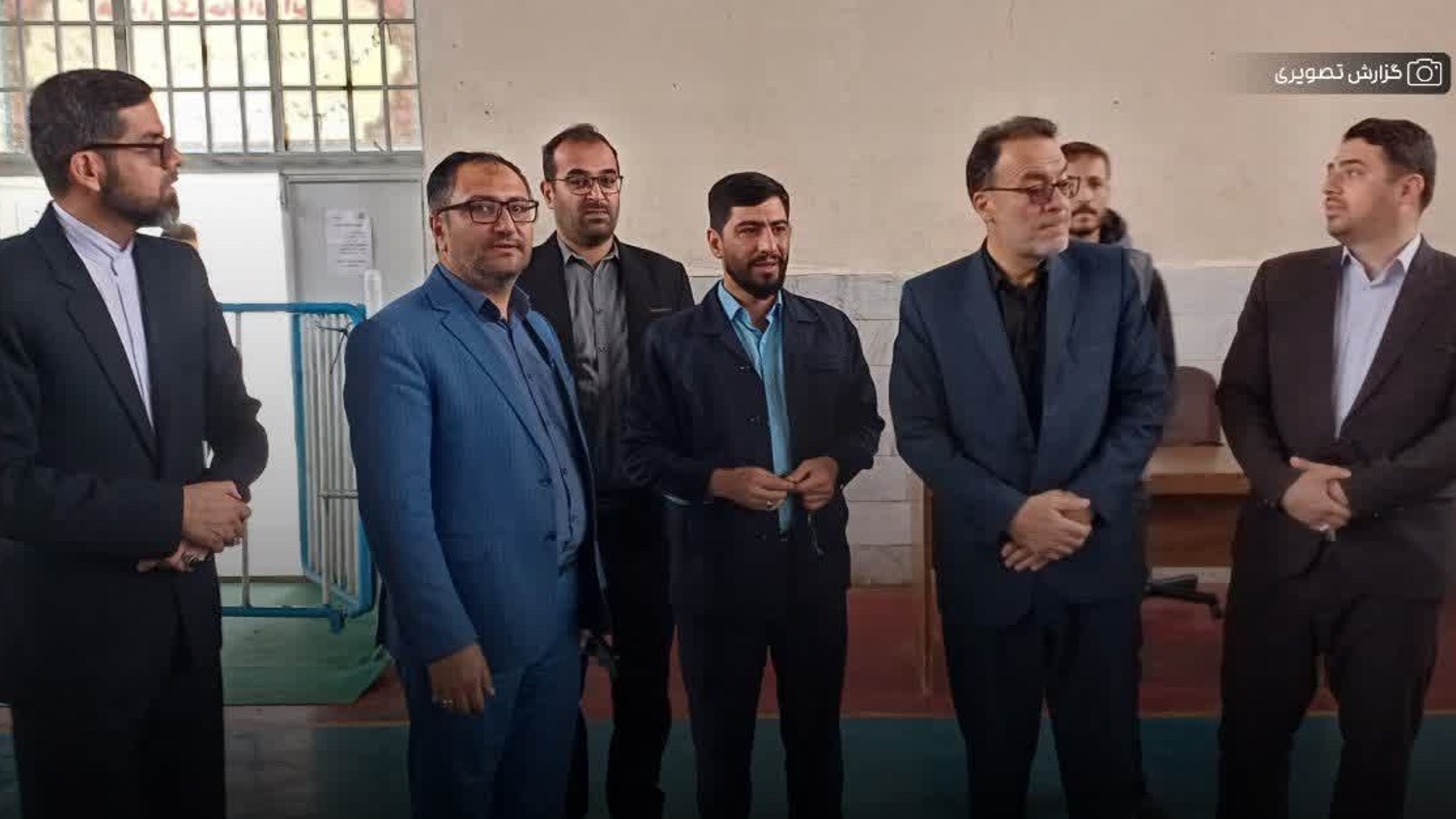 بازدید از سالن ورزش های رزمی میلاجرد با حضور مسئولین و نماینده مردم شریف شهرستان
