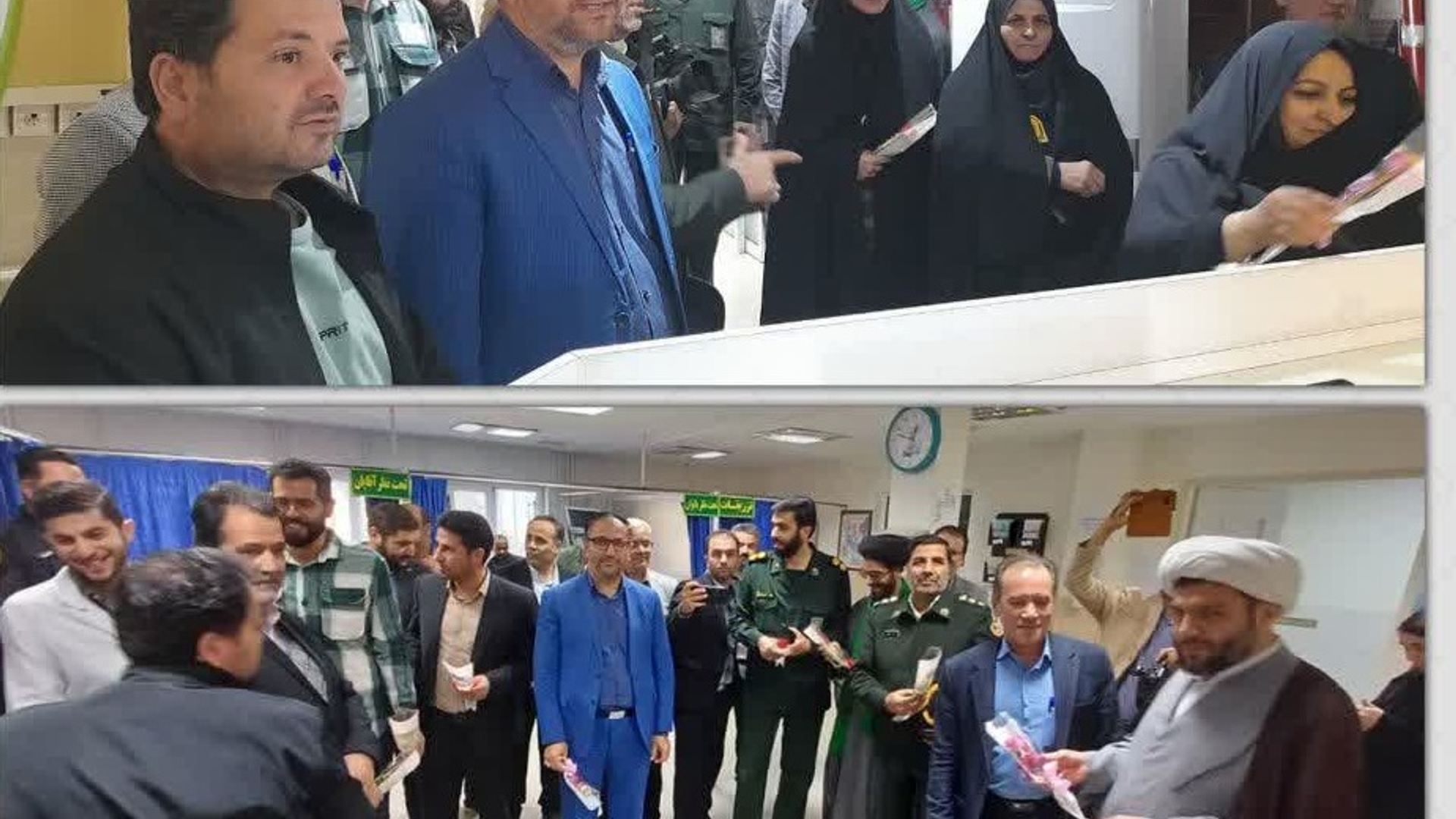 به مناسبت روز پرستار؛ تجلیل از پرستاران بیمارستان امام علی (ع) کمیجان