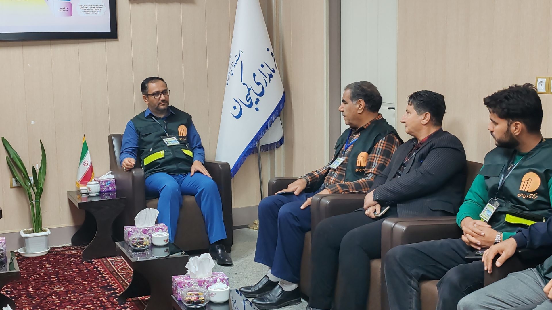 بررسی روند اجرایی سرشماری عمومی کشاورزی در شهرستان کمیجان با حضور عوامل اجرایی طرح