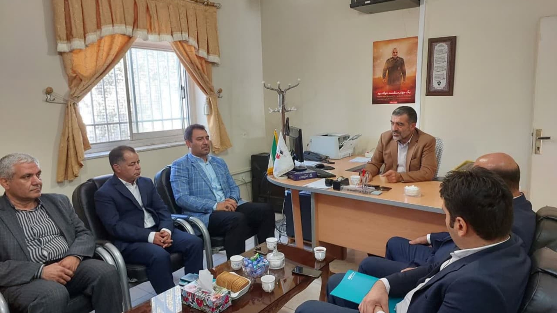 جلسه رسیدگی به مشکلات خانواده های معظم شهدا و ایثارگر