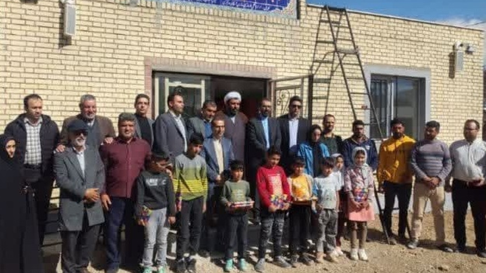 افتتاح دو مدرسه در بخش خرقان شهرستان