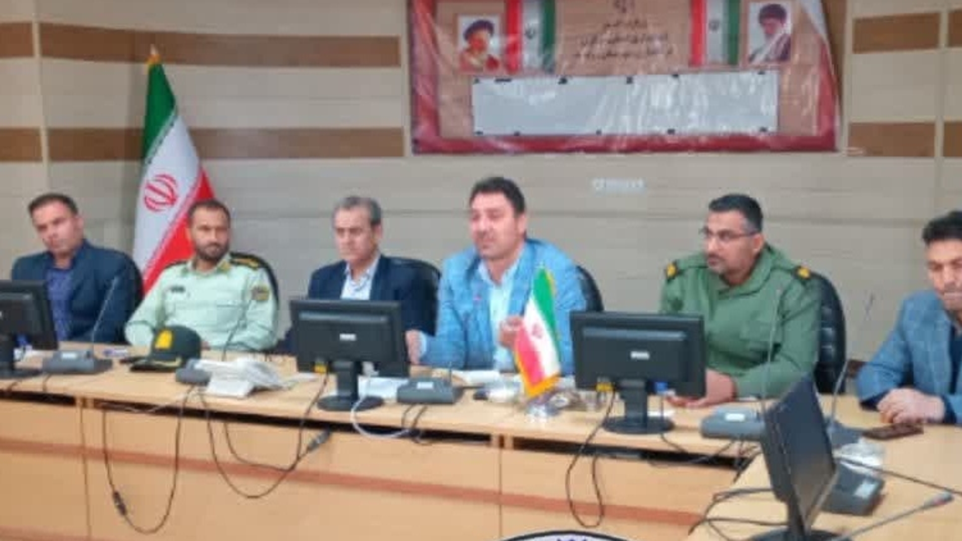 جلسه هماهنگی برگزاری راهپیمایی ۱۳ آبان