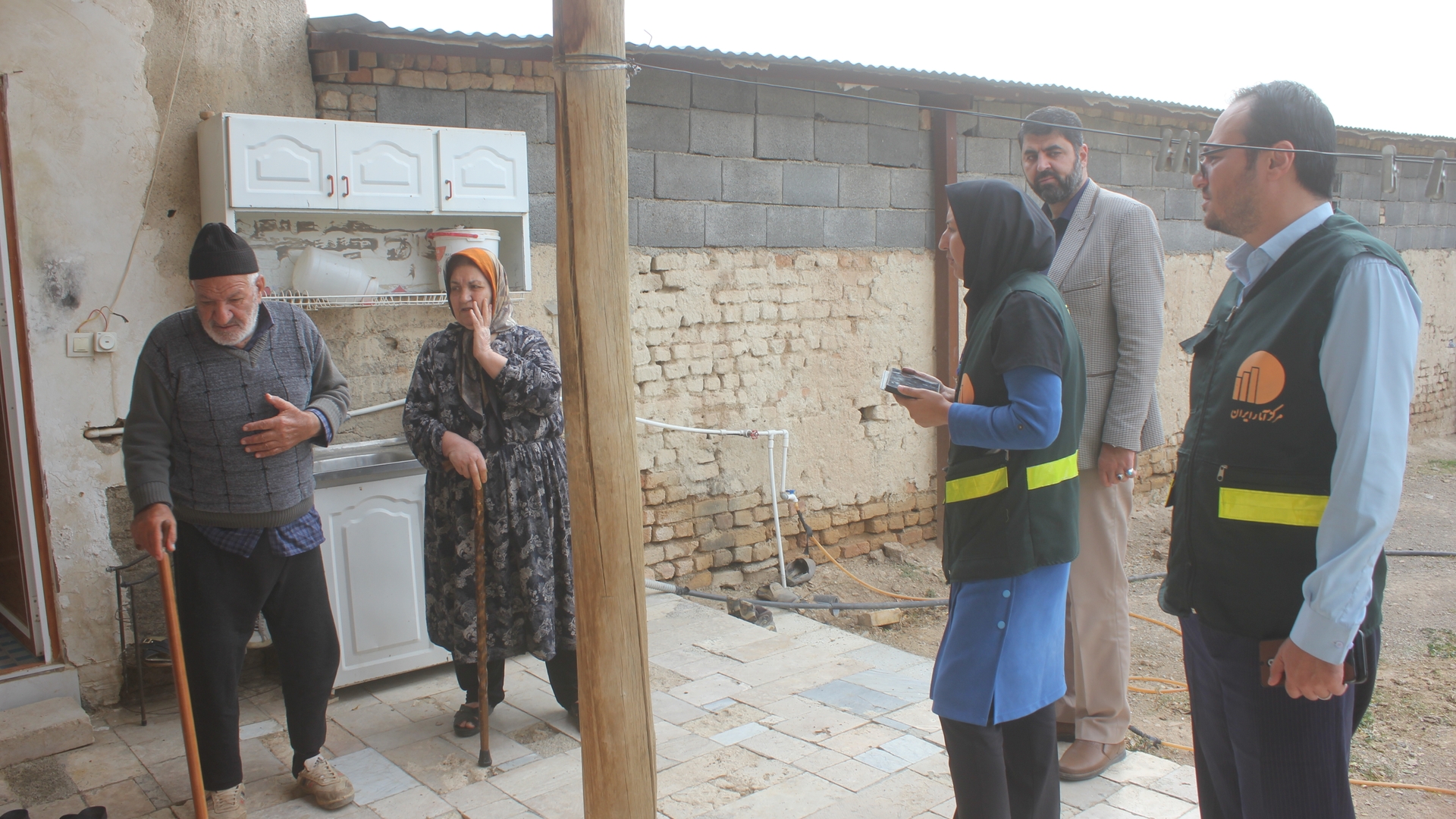 معاون فنی و آموزشی سرشماری عمومی کشاورزی شهرستان از تعدادی از روستاهای بخش مرکزی خمین بازدید کرد