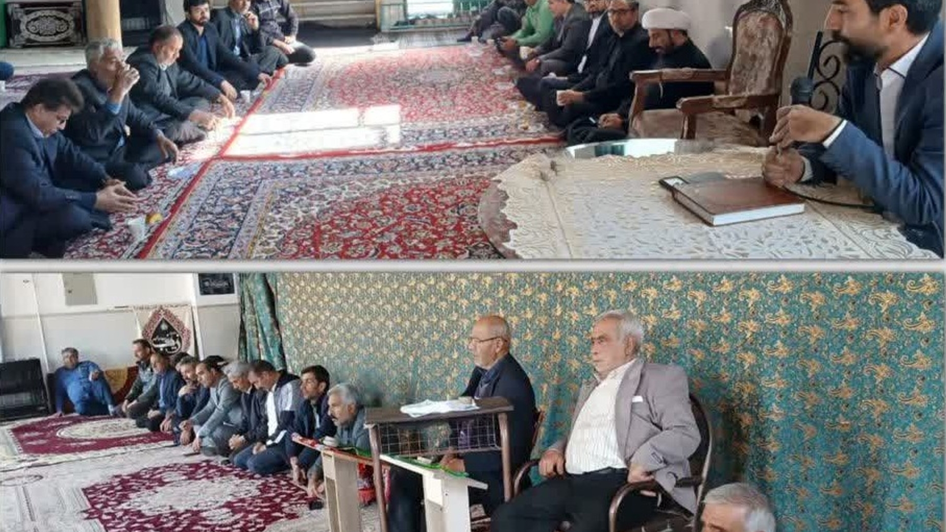 جلسه توجیهی و هماهنگی صدور اسناد اراضی کشاورزی روستای فامرین