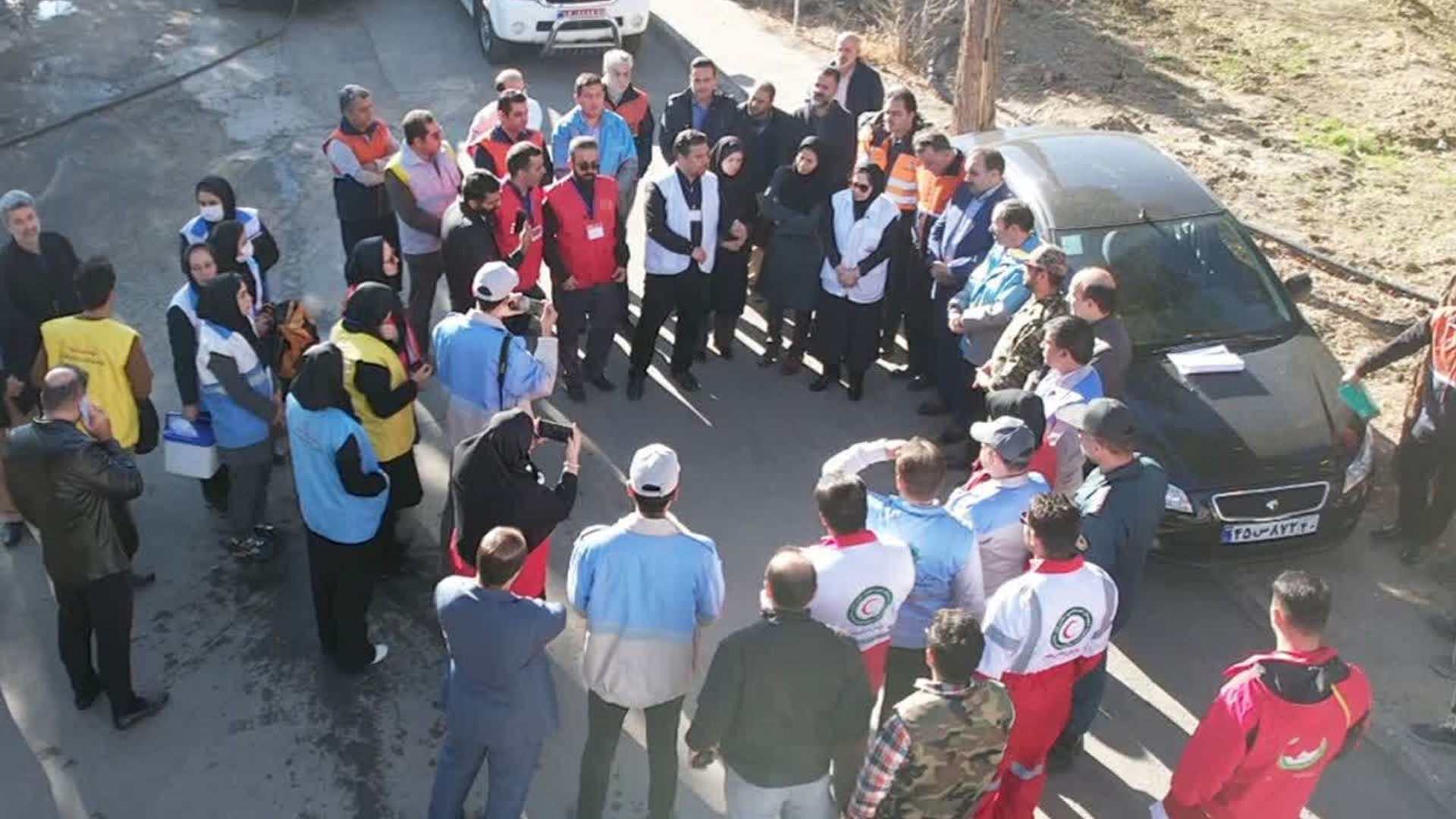 برگزاری رزمایش پدافند غیرعامل در بیمارستان والفجر تفرش