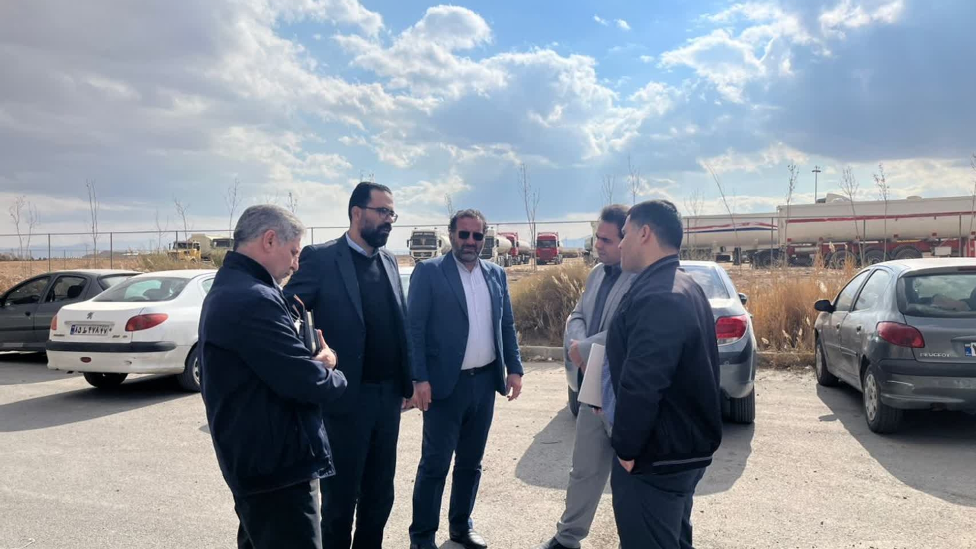 بازدید پزشگ نیا،مدیرکل محترم پدافند غیر عامل از شرکت اکسیر پویان.