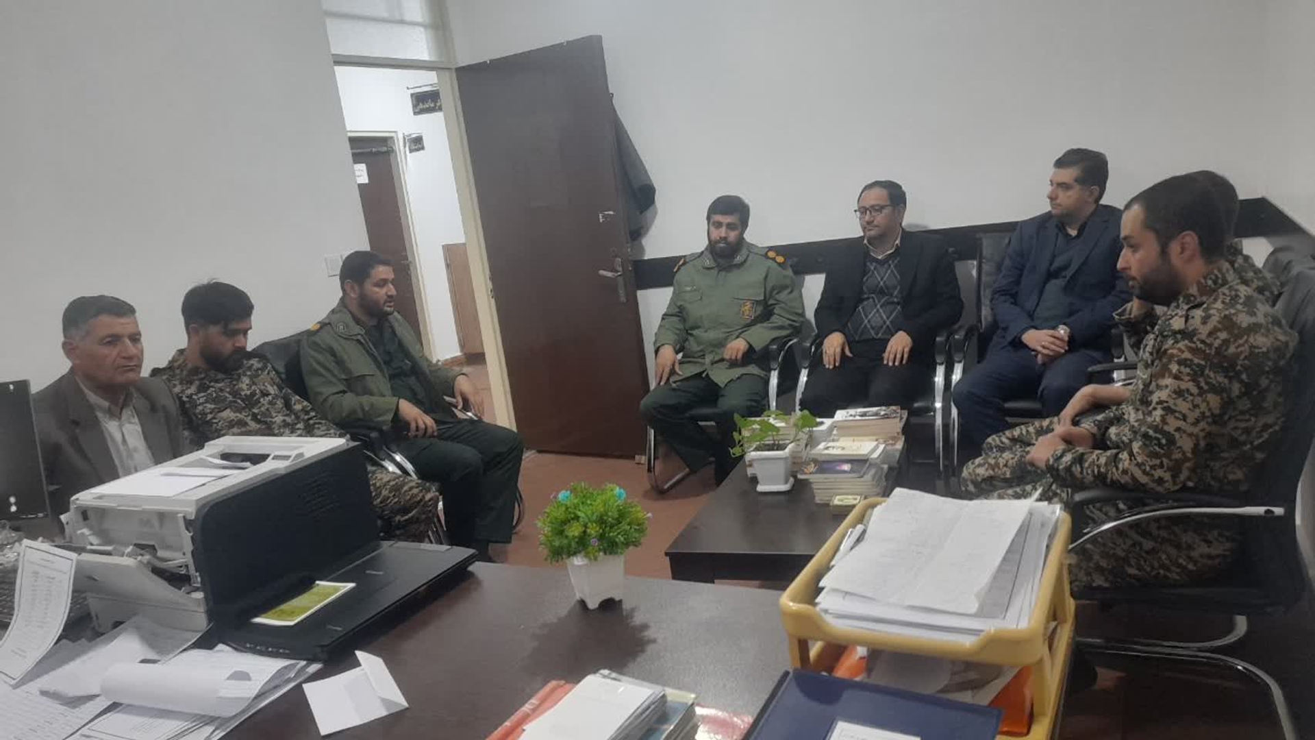 بازدید اعضای شورای تامین شهرستان از روند اجرای گشت رضوین در شهرستان