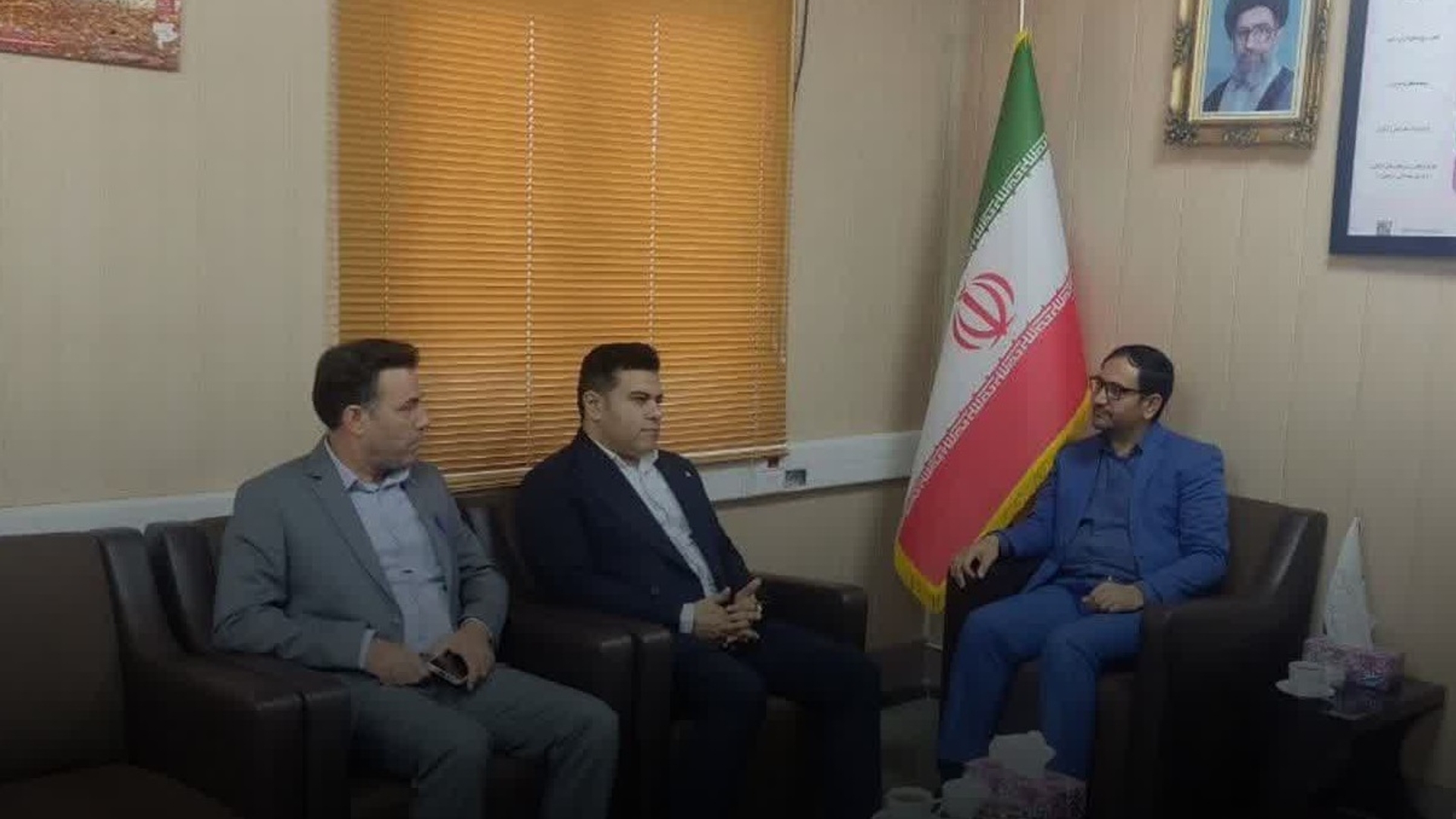 دیدار مدیر امورشعب بانک توسعه تعاون استان با فرماندار کمیجان