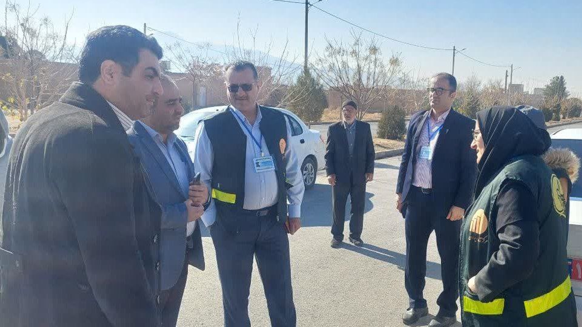 بررسی میدانی سرشماری عمومی کشاورزی با حضور رئیس سازمان مدیریت و برنامه ریزی استان