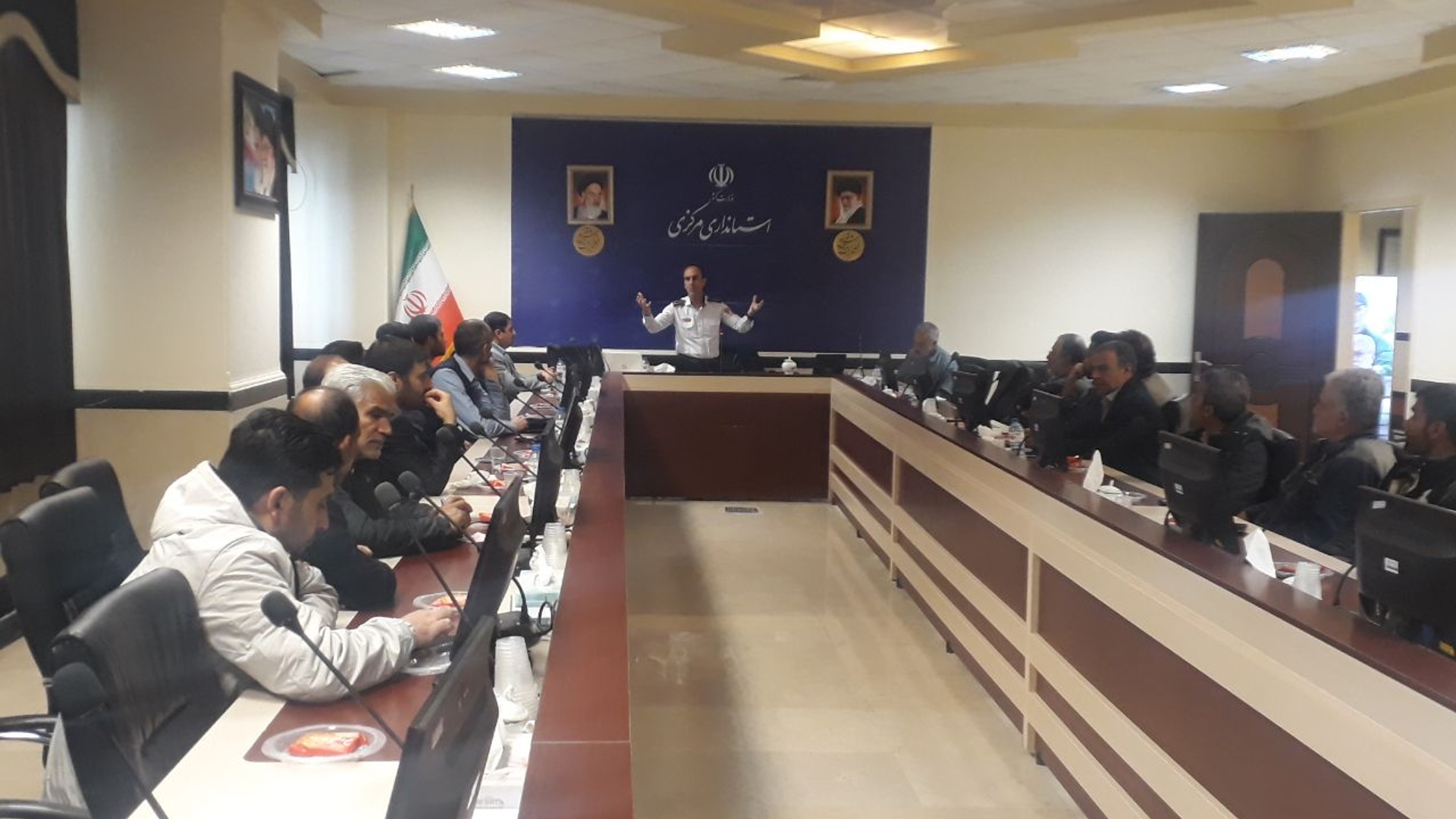 اولین جلسه از دوره آموزشی «آتش سوزی»