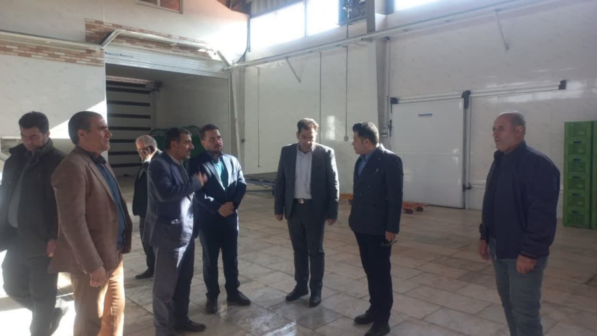 بازدید از شرکت فراورده های غذایی آراد مهر نوین