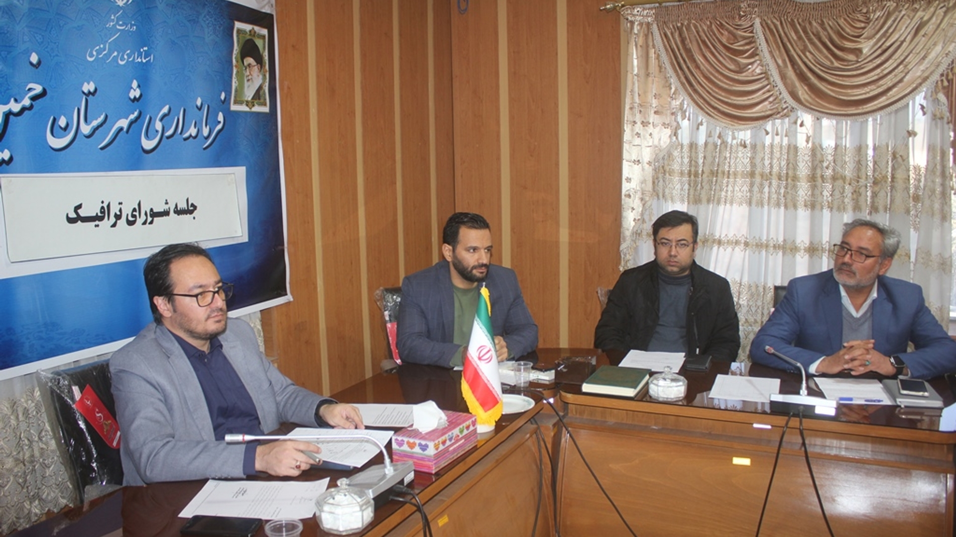 نهمین جلسه شورای ترافیک شهرستان خمین در سال 1403 برگزار شد