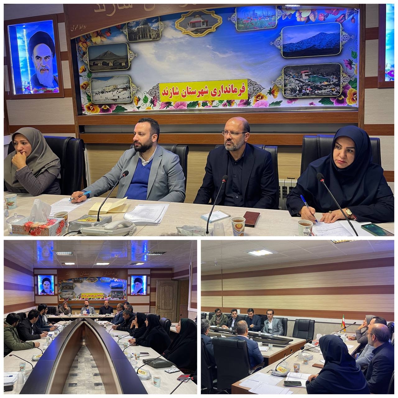 🔸برگزاری جلسات مشترک:
۱.کارگروه تخصصی امور اجتماعی، فرهنگی، سلامت، زنان و خانواده
۲.ستاد حمایت از خانواده و جوانی جمعیت
۳.ستاد ساماندهی امور جوانان
۴.شورای ورزش همگانی