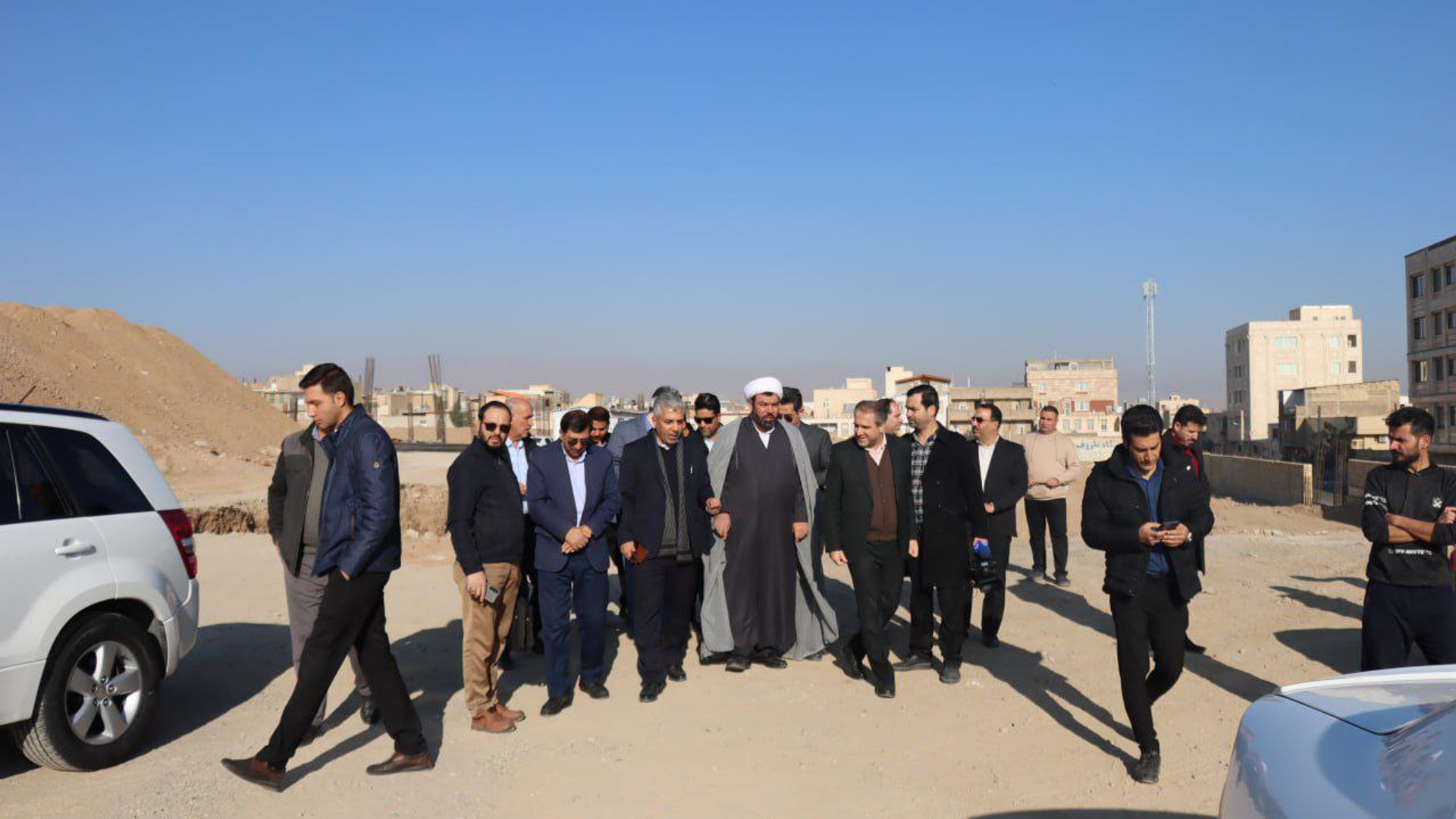 بازدید از پروژه های عمرانی ساوه