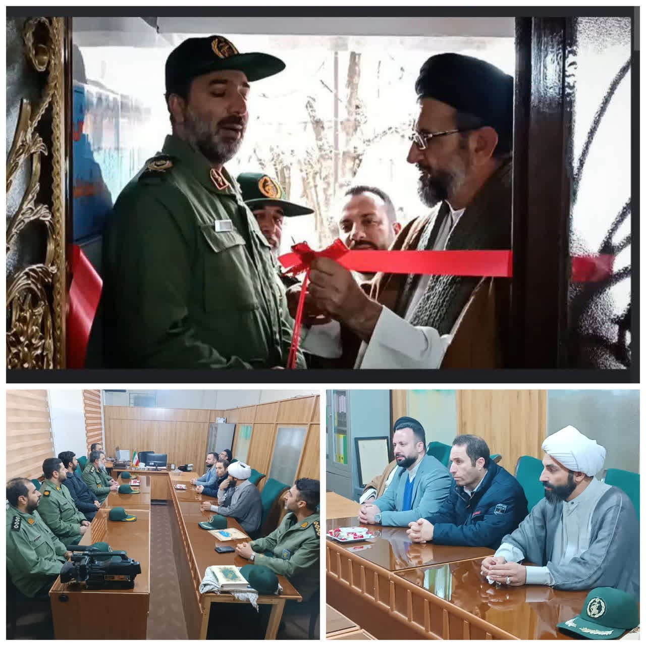 افتتاح حوزه مقاومت بسیج ثارالله(س) شازند