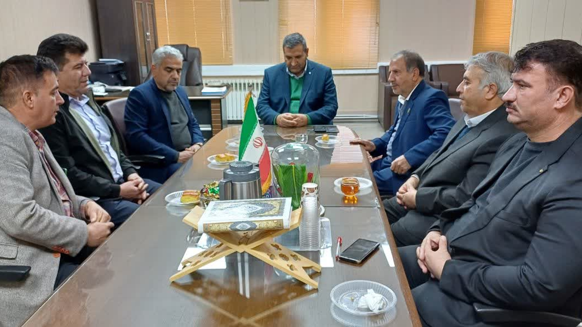 حمایت ستاد پزشکیان کمیجان از فرماندار جدید این شهر