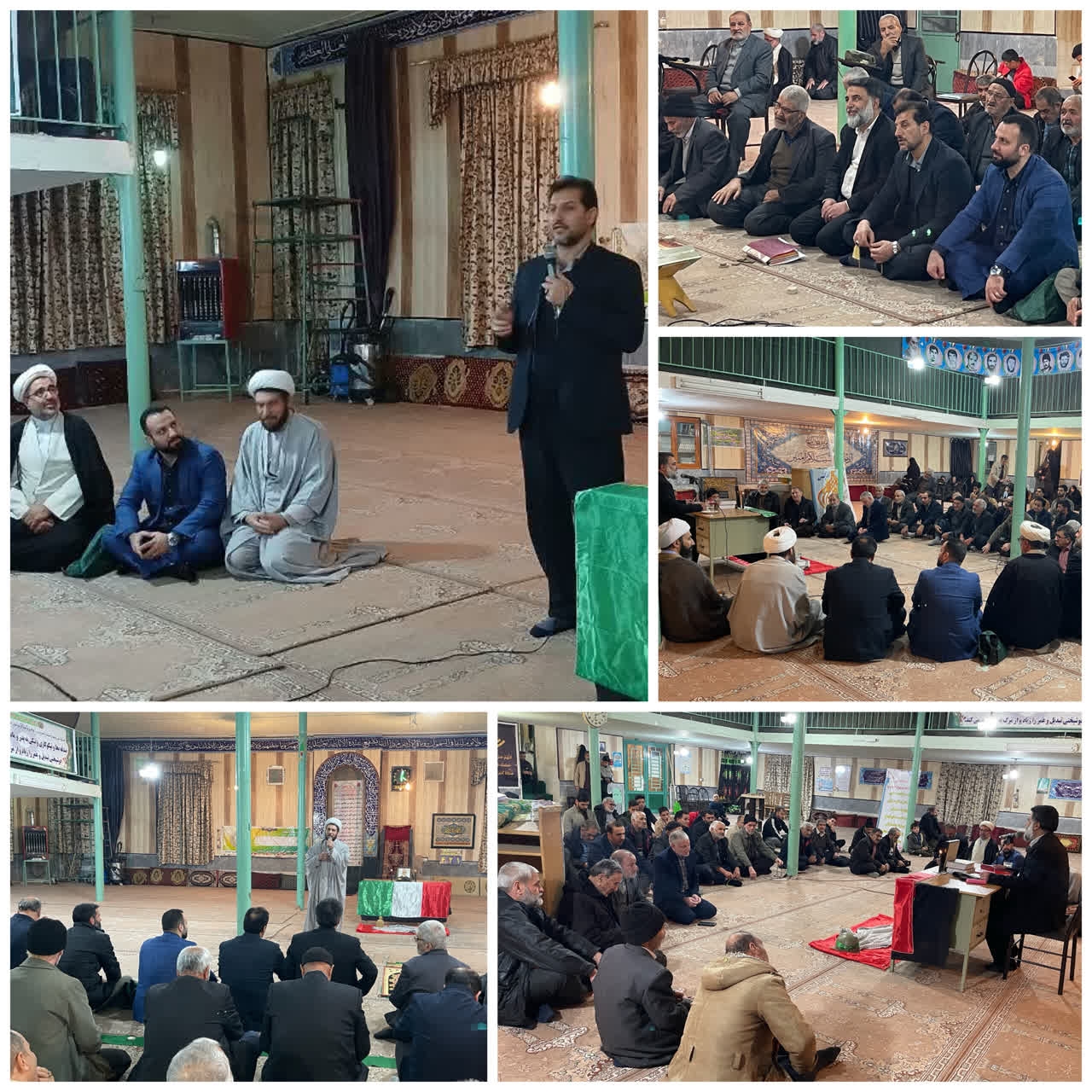 حضور سرپرست فرمانداری شهرستان شازند در جمع با صفای اهالی محله کلاوه شهر شازند