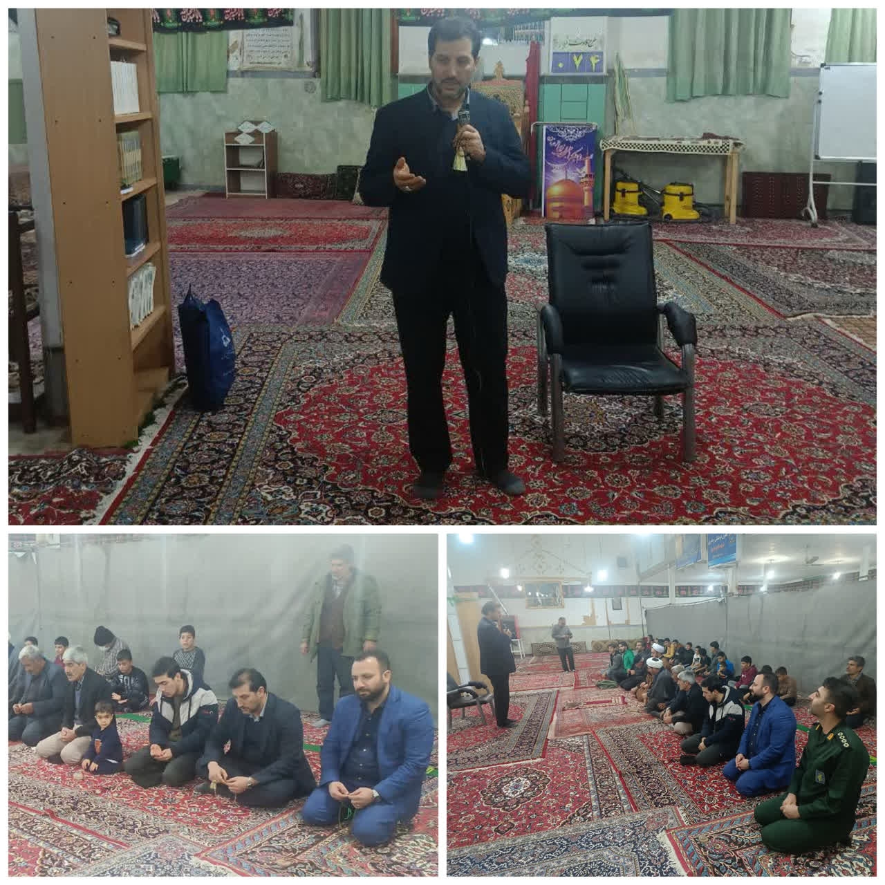 حضور سرپرست فرمانداری شهرستان شازند در جمع با صفای اهالی محله ازنا شهر شازند