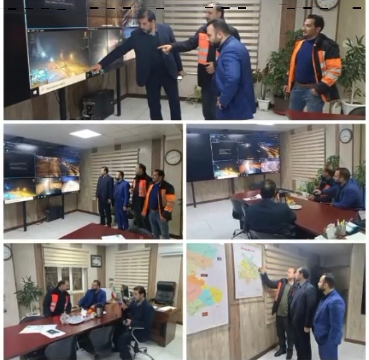 سرکشی شبانه و سرزده سرپرست فرمانداری شهرستان شازند از اداره راهداری و حمل و نقل جاده ای