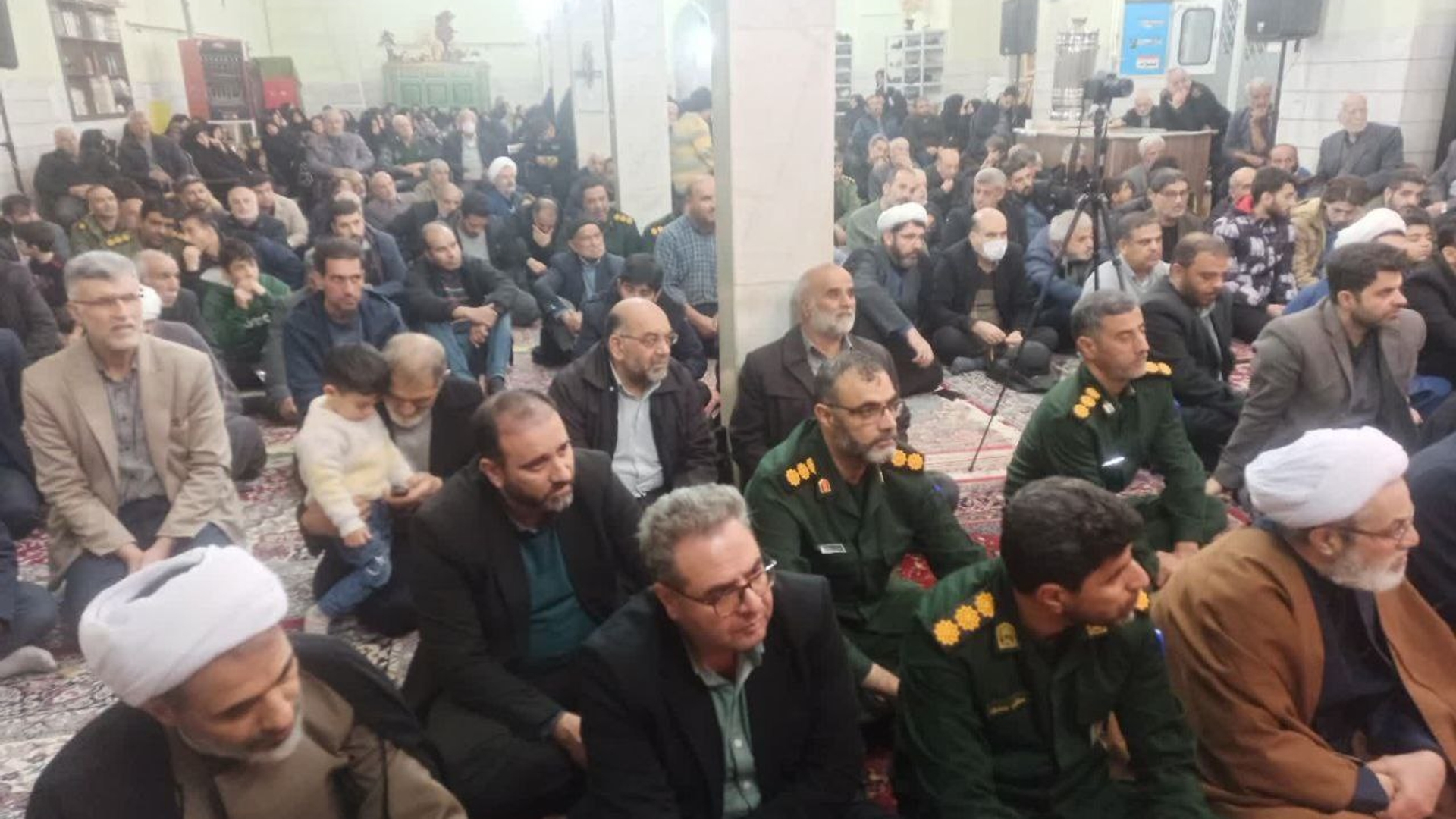 پنجمین سالگرد شهادت حاج قاسم سلیمانی و یادواره شهدای محدوده امامزادگان فضل و یحیی(ع) برگزار شد.