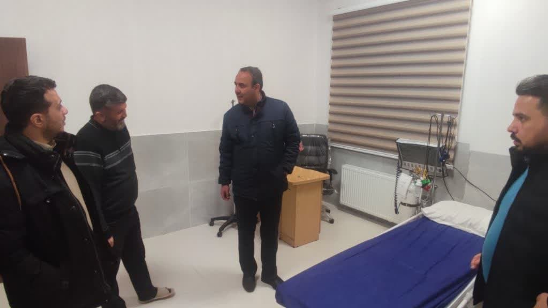 بازدید فرماندار از مرکز بهداشت رازقان