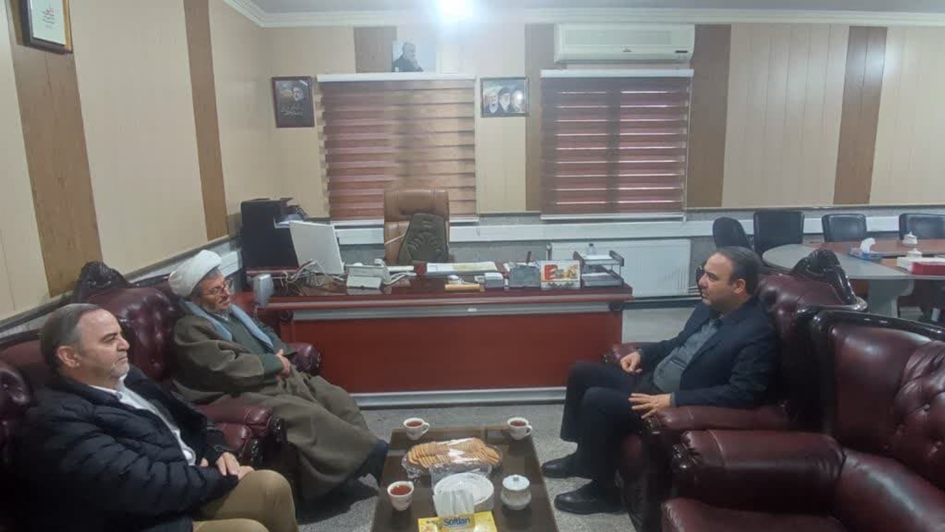 دیدار رئیس کمیته با فرماندار