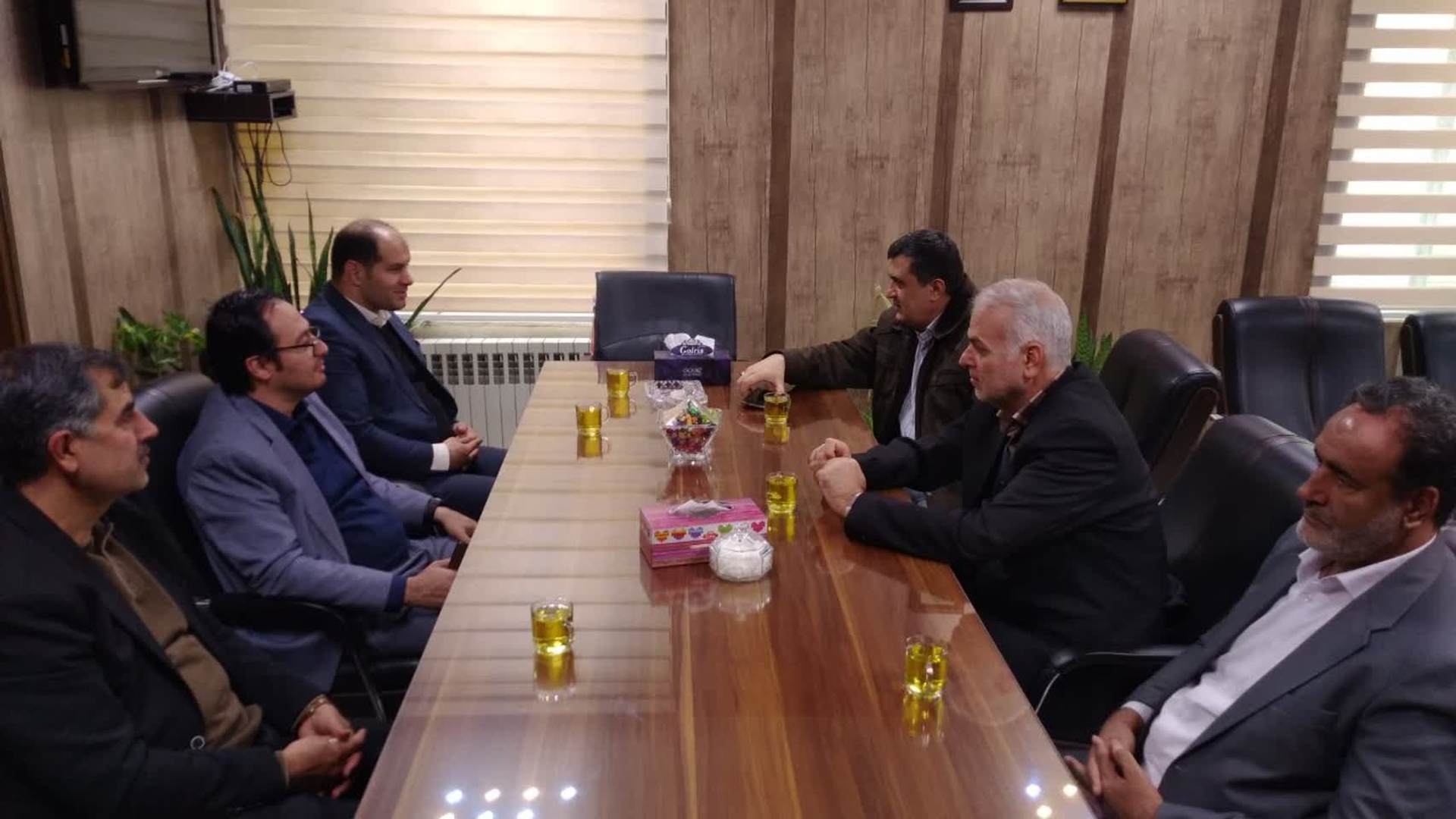 با حضور علیرضا حسنی،         مدیرکل امور اداری و مالی