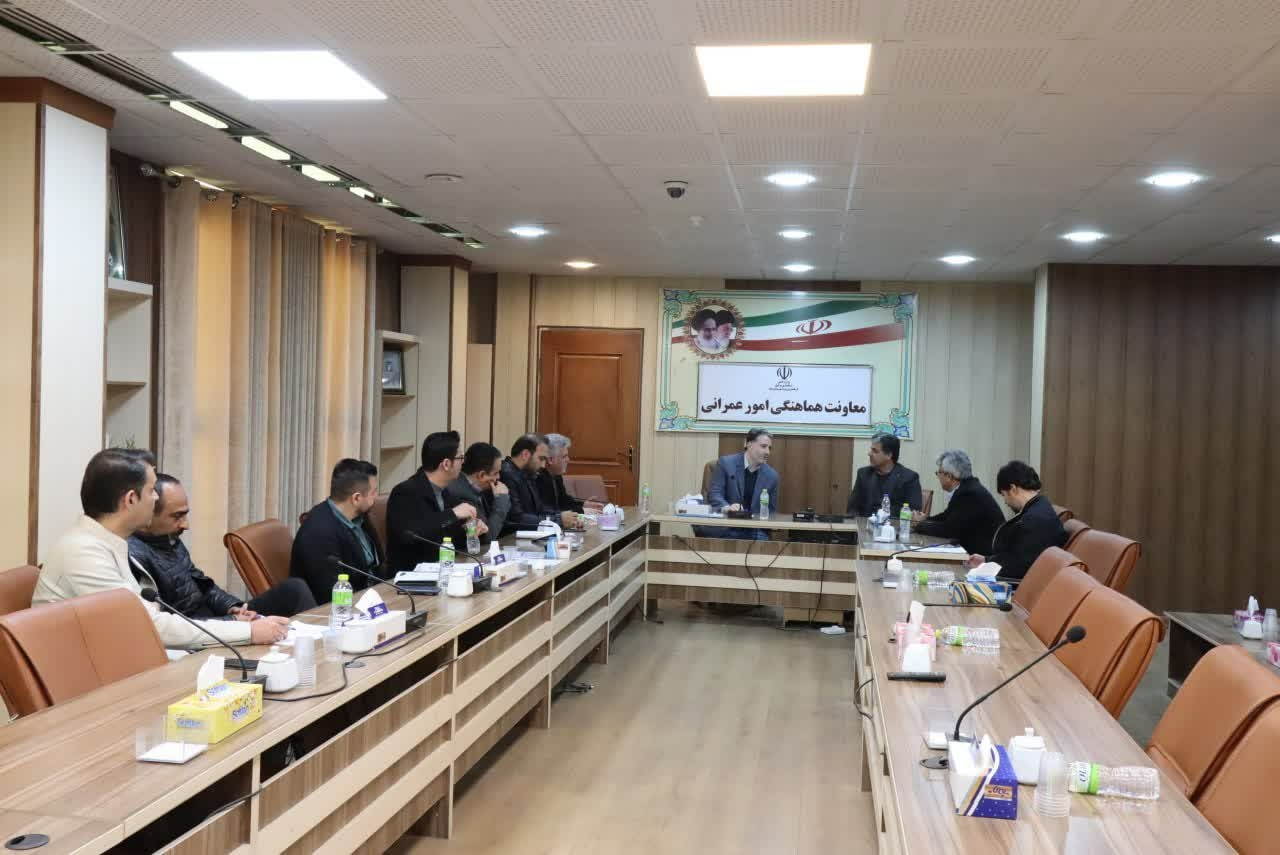 جلسه پیگیری احداث شهرک صنوف مزاحم شهر ساوه برگزار شد