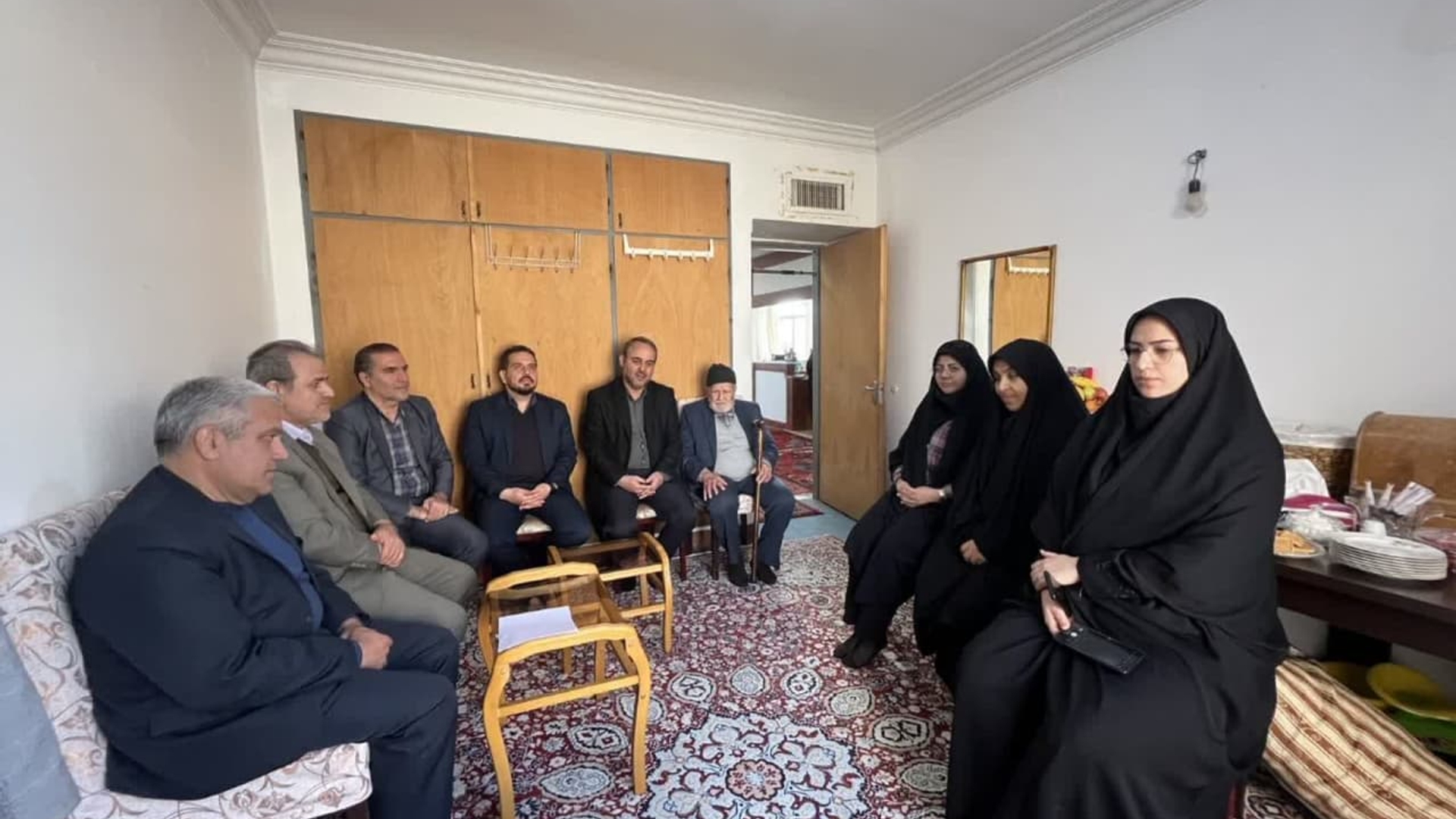 دیدار با خانواده «شهید موسوی خوشدل» به مناسبت ولادت امام علی (ع) و گرامیداشت مقام پدر