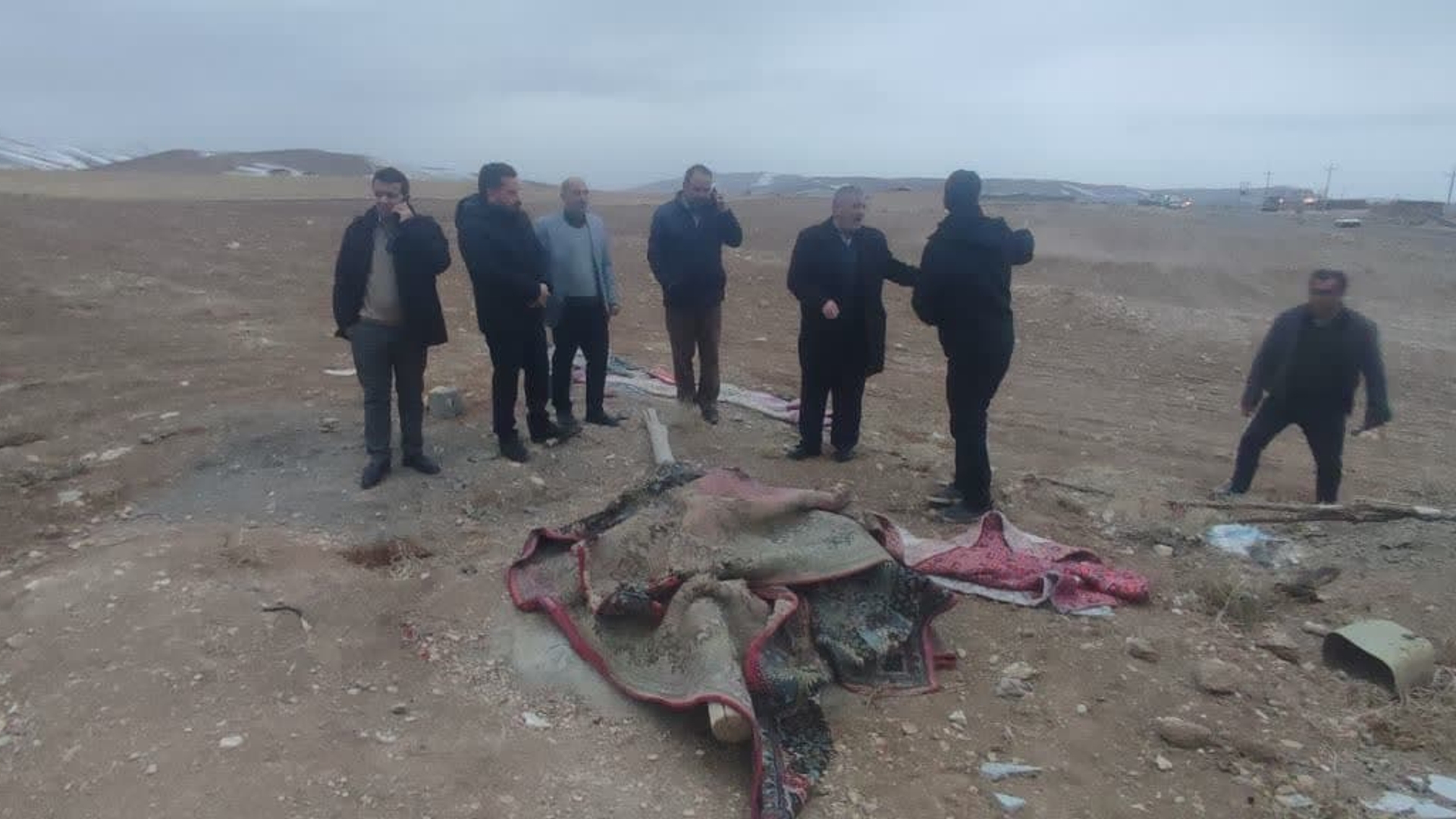 بازدید از پروژه احداث چاه آب شرب روستای دوزج