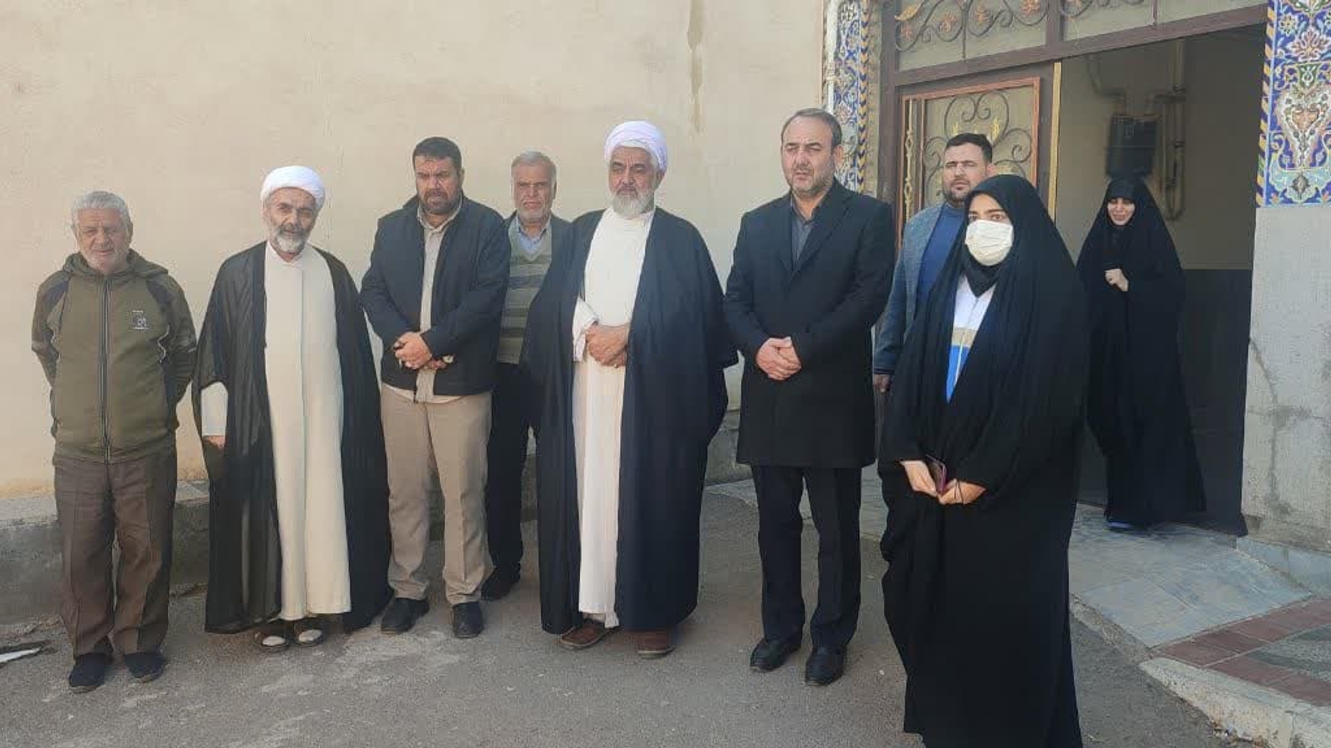 مراسم آغاز اعــتکاف در شهرســتان زرندیه