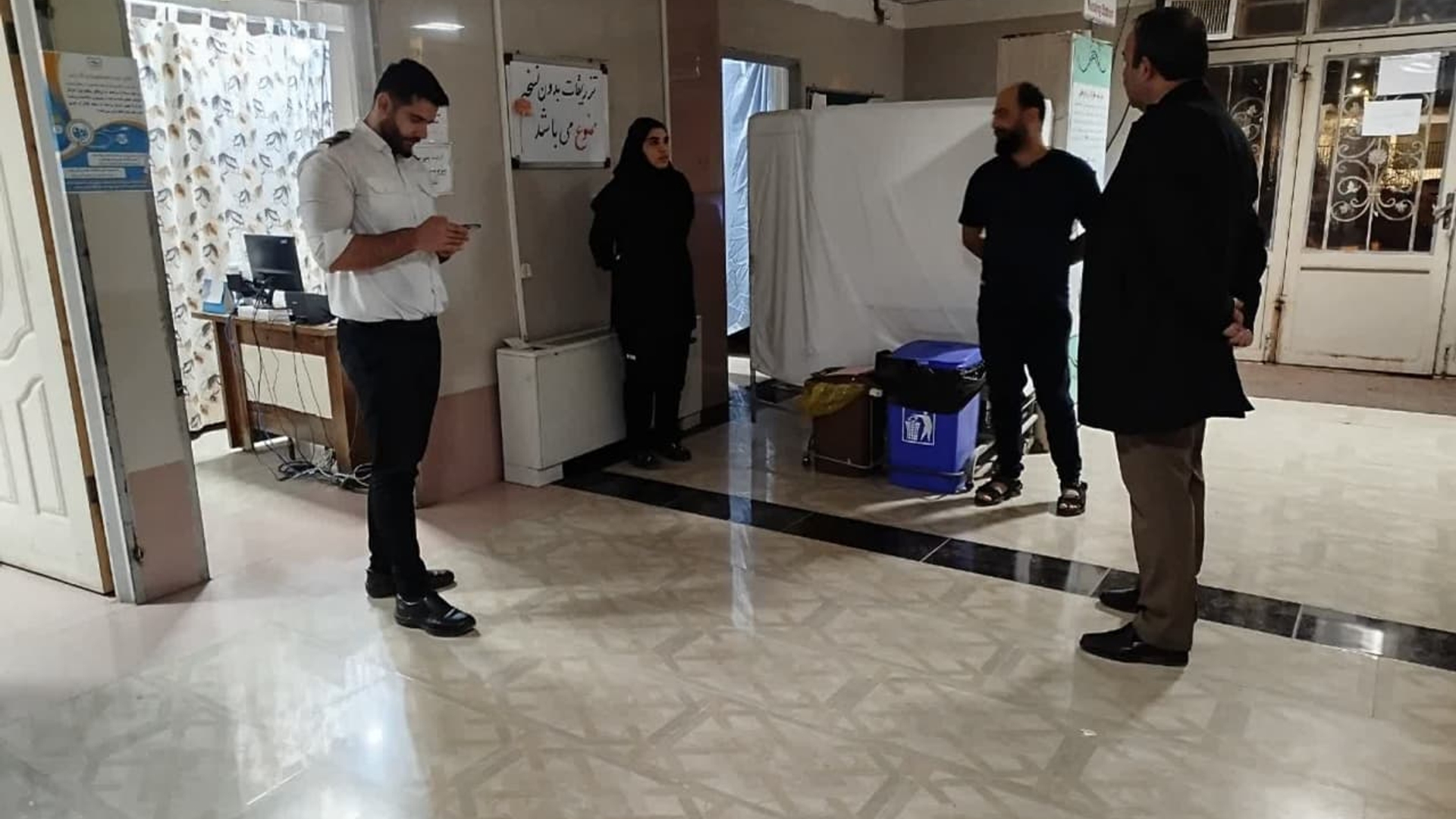 بازدید از مرکز بهداشتی درمانی شهدای آسیابک