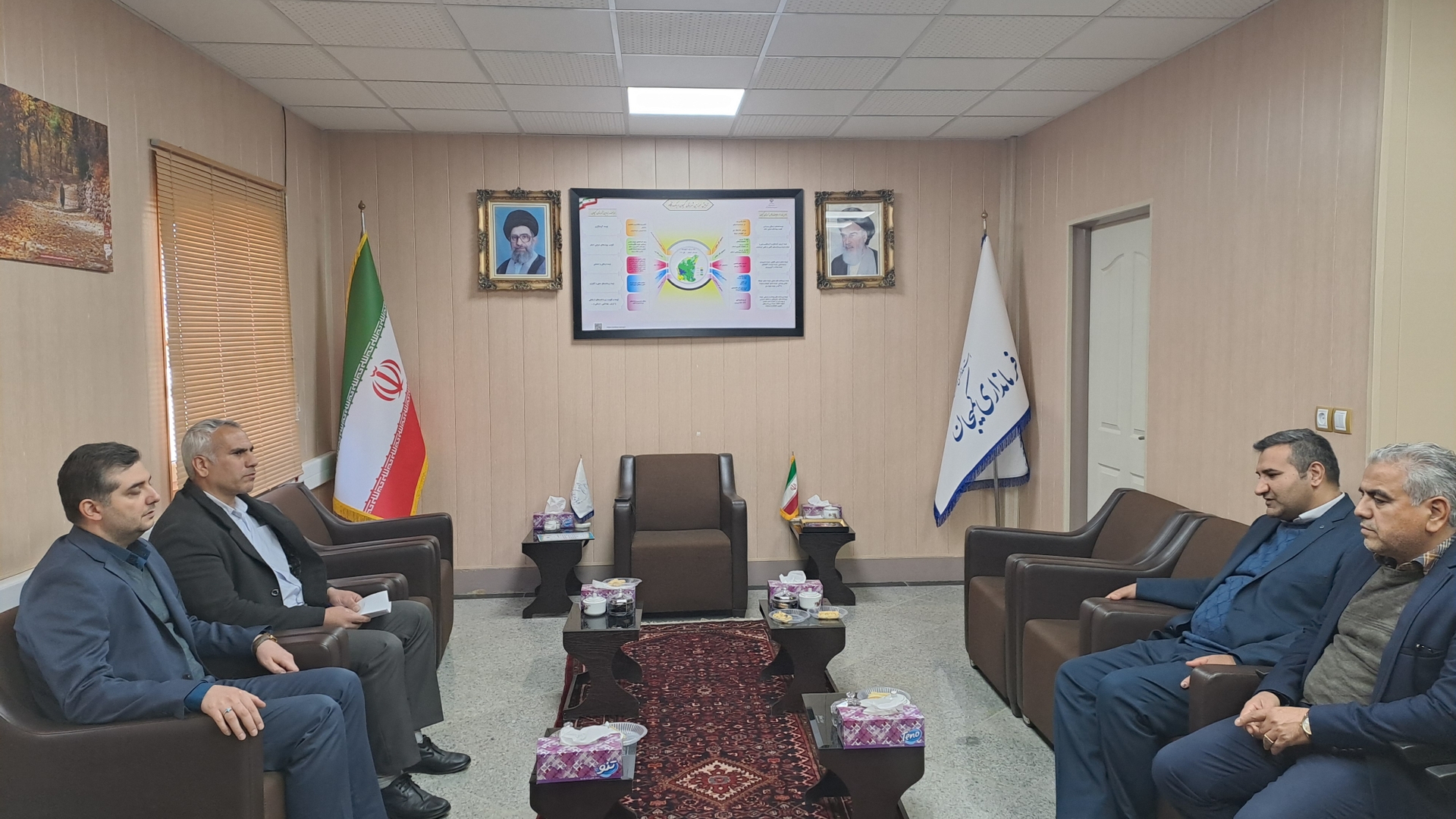 دیدار سعیدی رئیس حوزه قضایی شهرستان