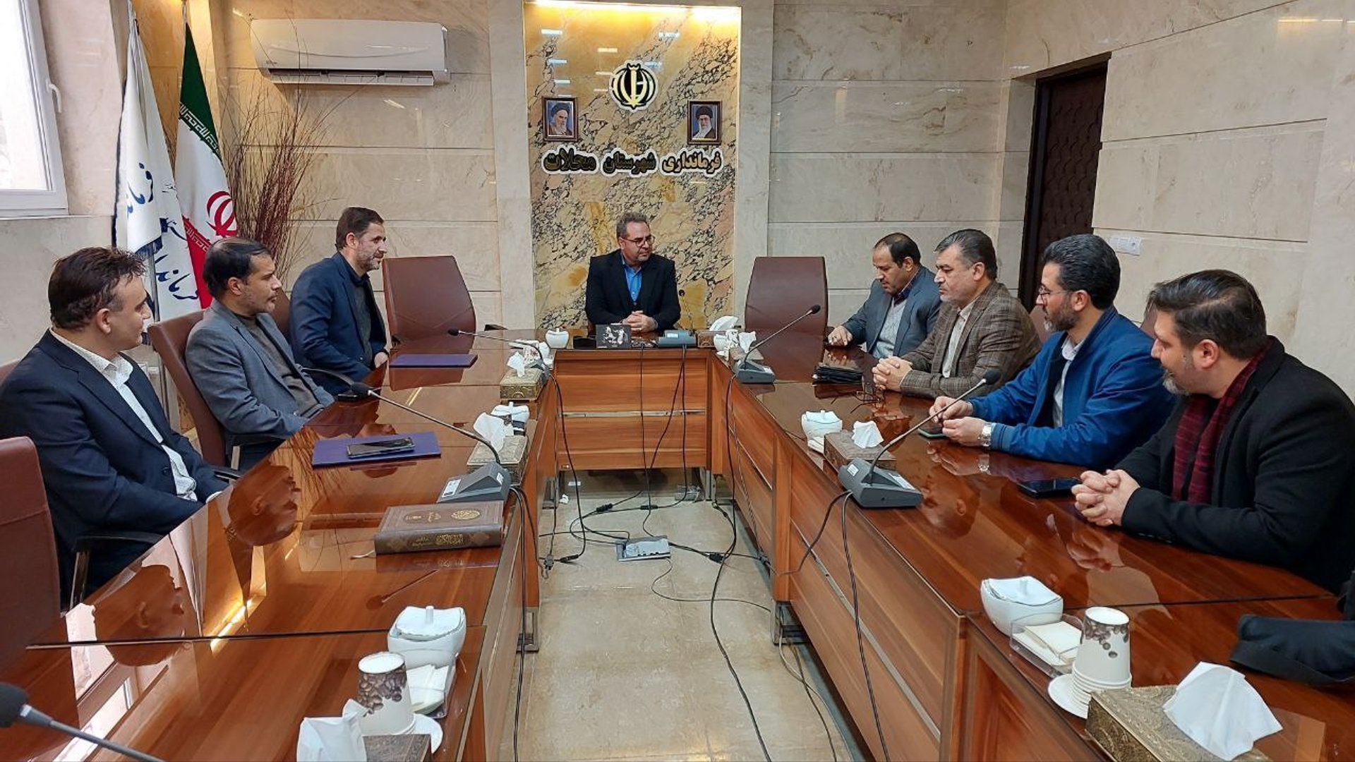 دیدار مدیرکل فرهنگ و ارشاد اسلامی استان مرکزی با سرپرست فرمانداری شهرستان محلات