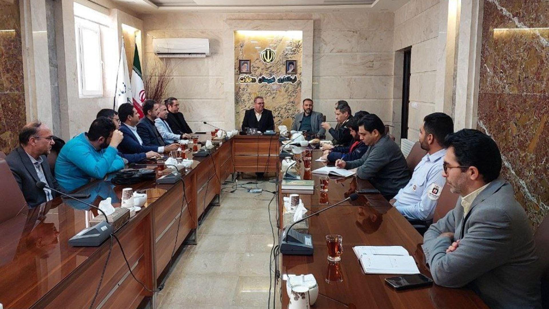 جلسه هماهنگی ساخت فیلم سینمایی کوتاه هیمالیا در فرمانداری شهرستان محلات برگزار شد.