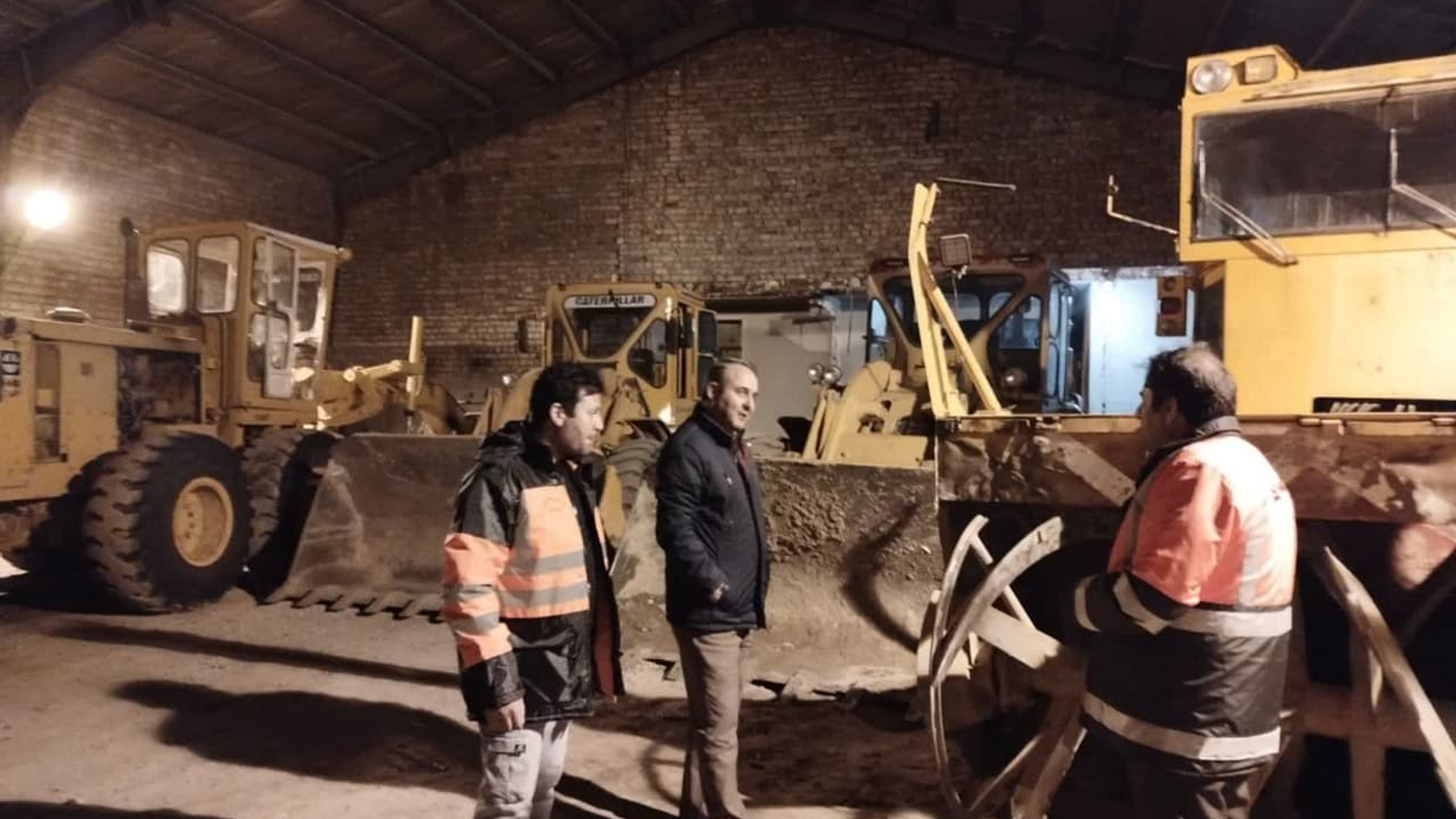 بازدید از تجهیزات مستقر در راهدارخانه بخش خرقان