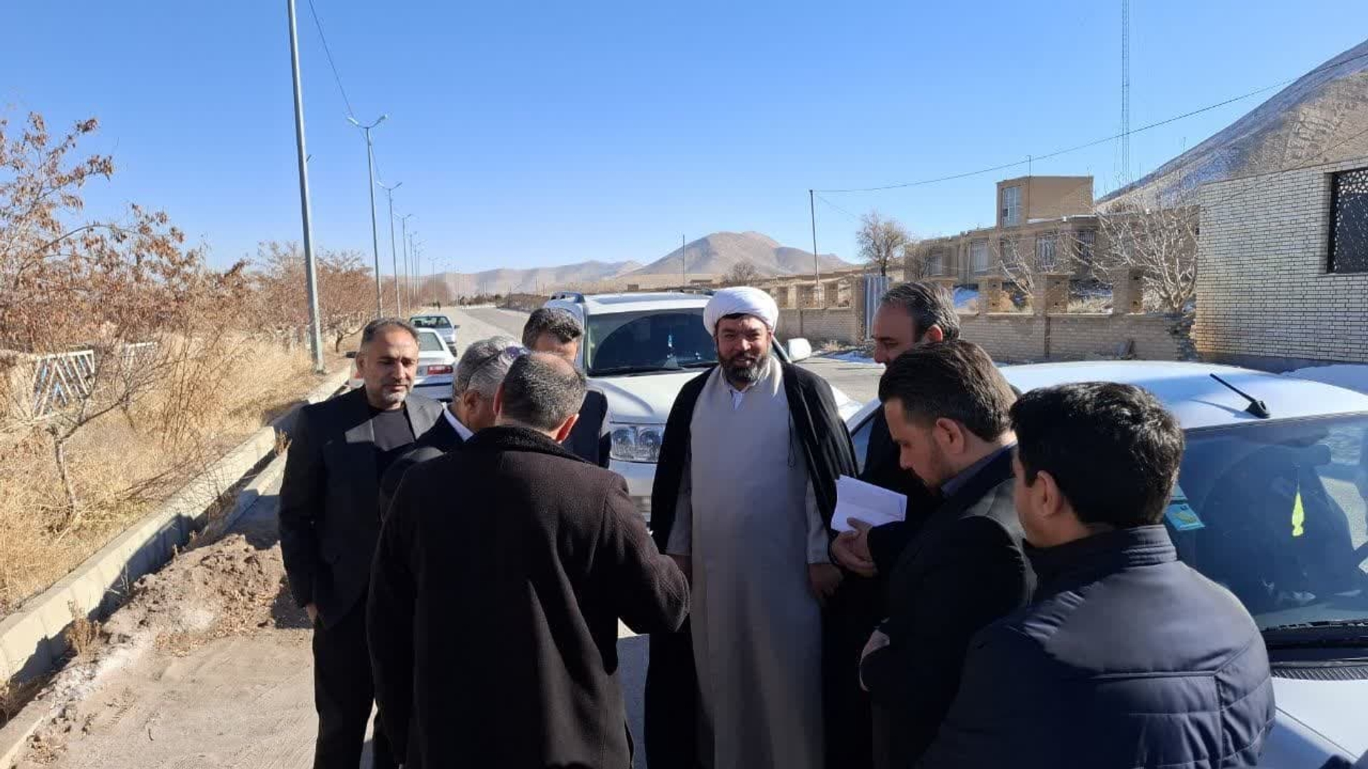 بازدید از پروژه طرح توسعه بخشداری خرقان