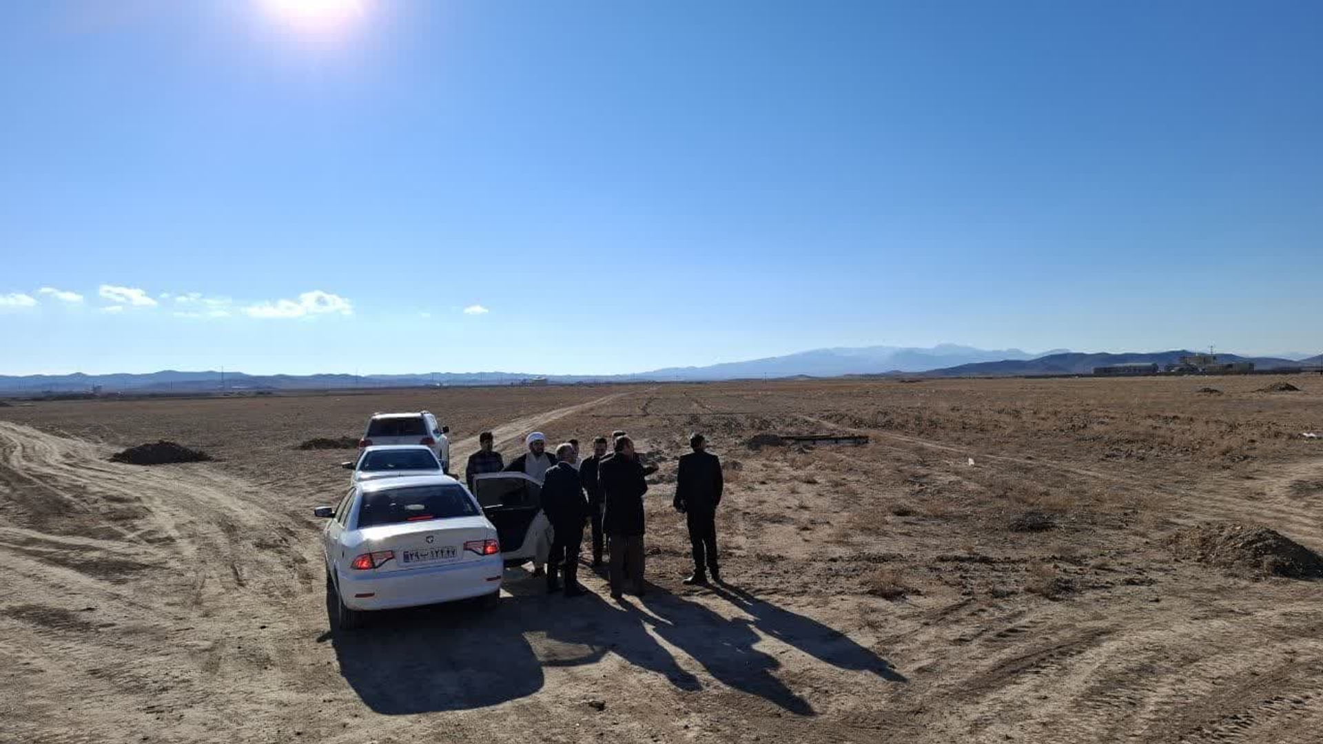 بازدید  از وضعیت زمین الحاقی طرح نهضت ملی مسکن مامونیه