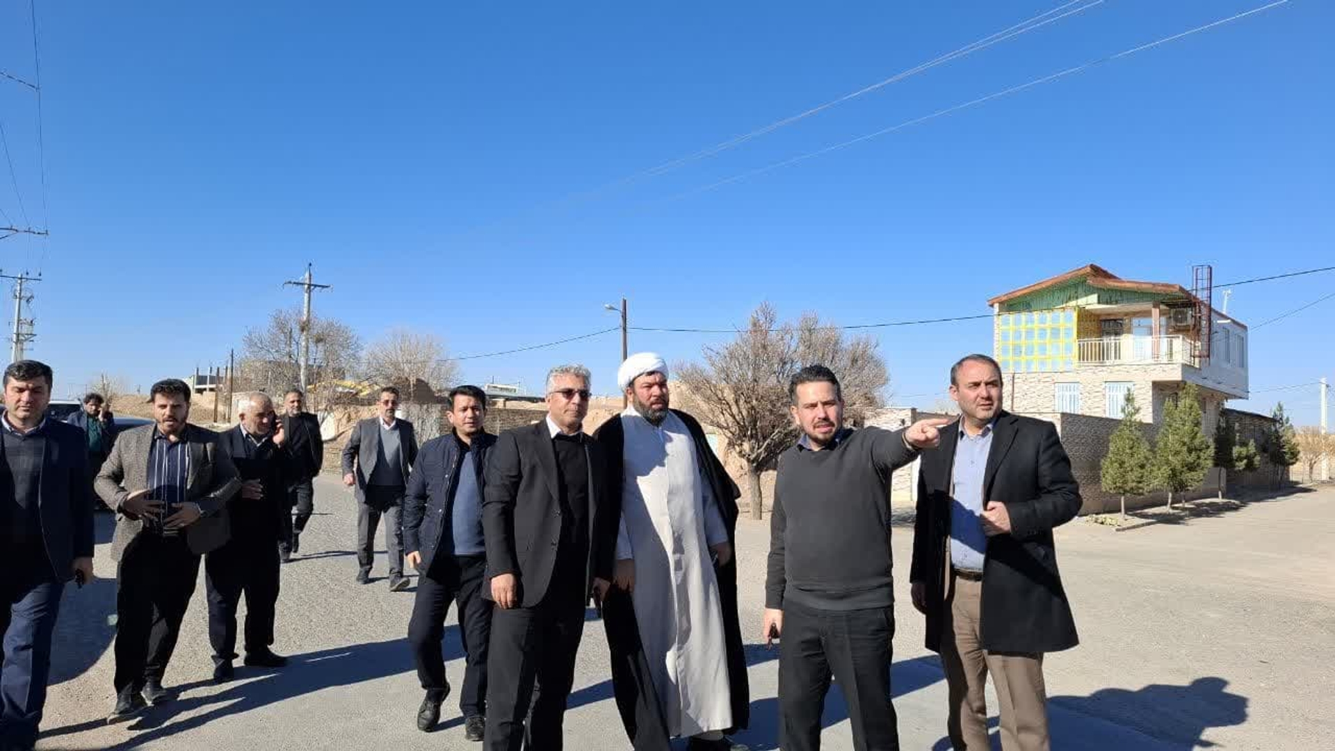 بازدید از طرح اولیه امکان سنجی گازرسانی روستای سلطان احمدلو