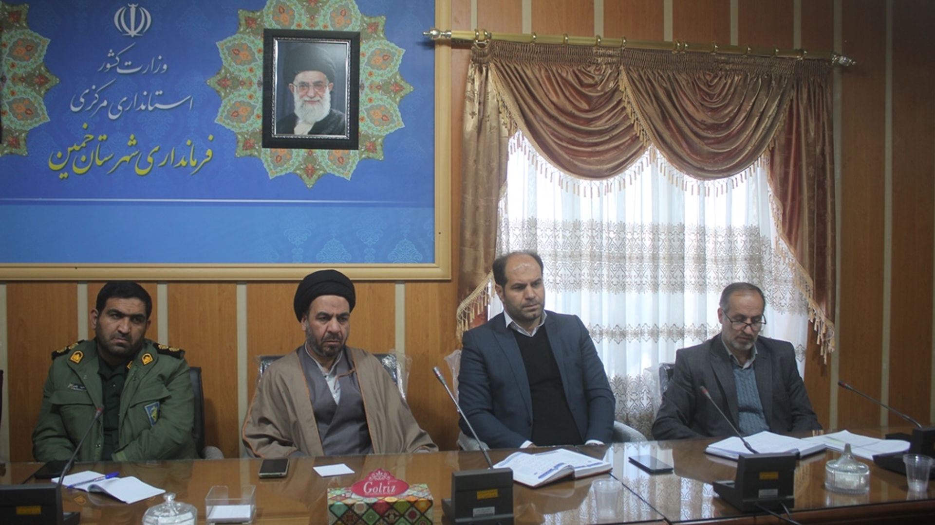 جلسه هماهنگی گرامیداشت دهه مبارک فجر 1403 شهرستان خمین برگزار شد