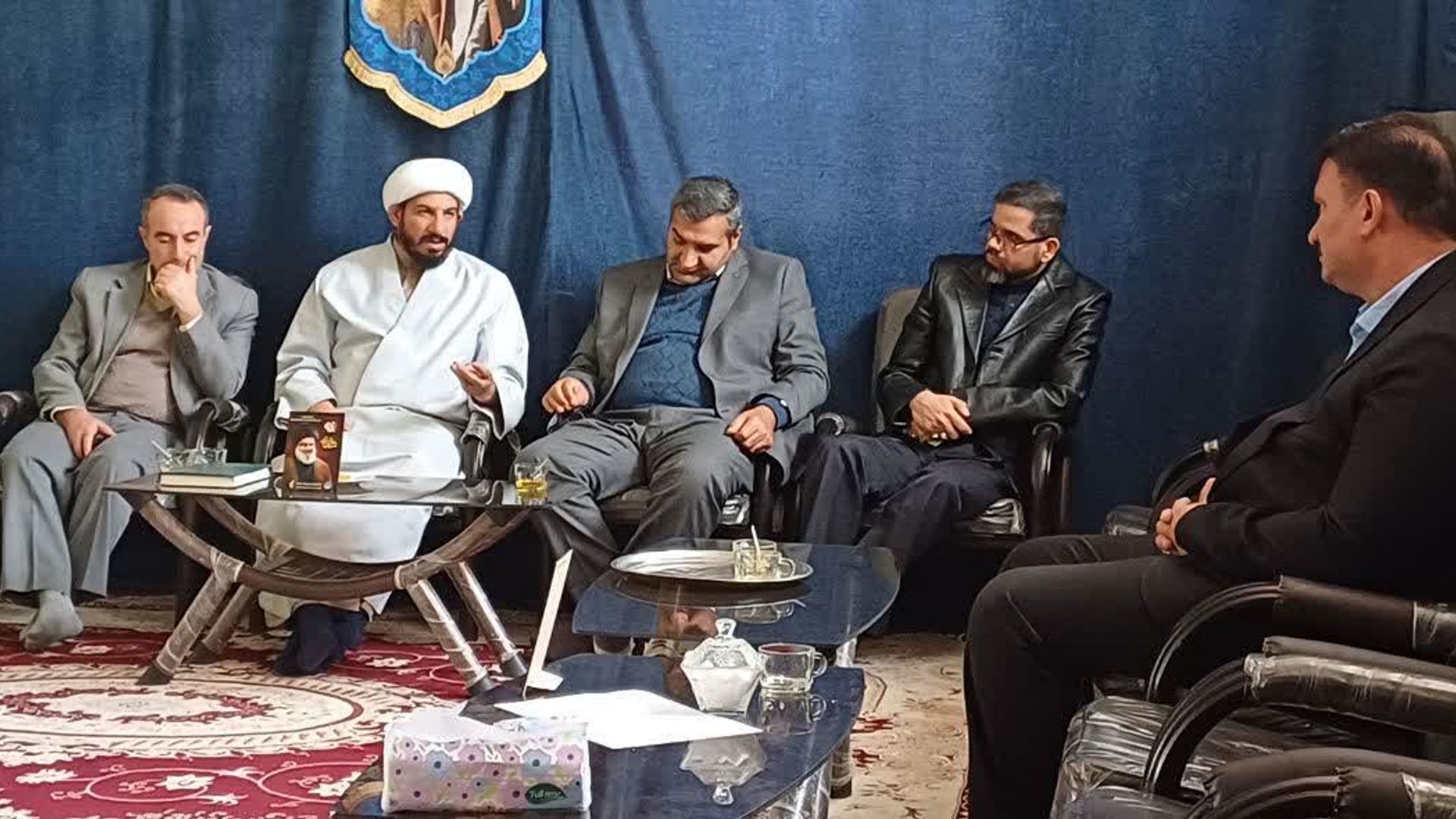 دیدارسرپرست فرمانداری شهرستان  با امام جمعه میلاجرد