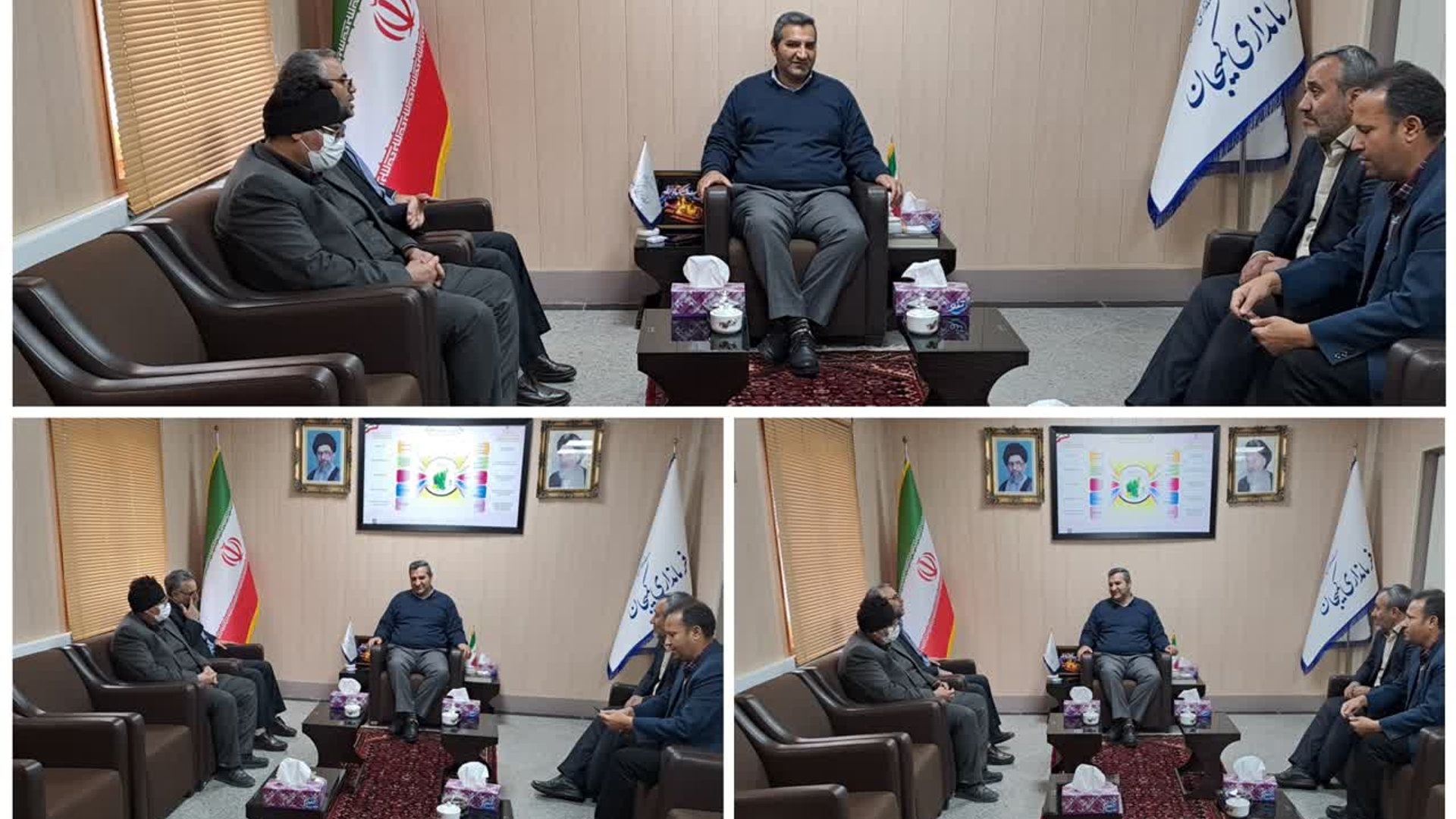 دیداررئیس دانشگاه آزادی اسلامی واحد کمیجان با سرپرست فرمانداری شهرستان کمیجان