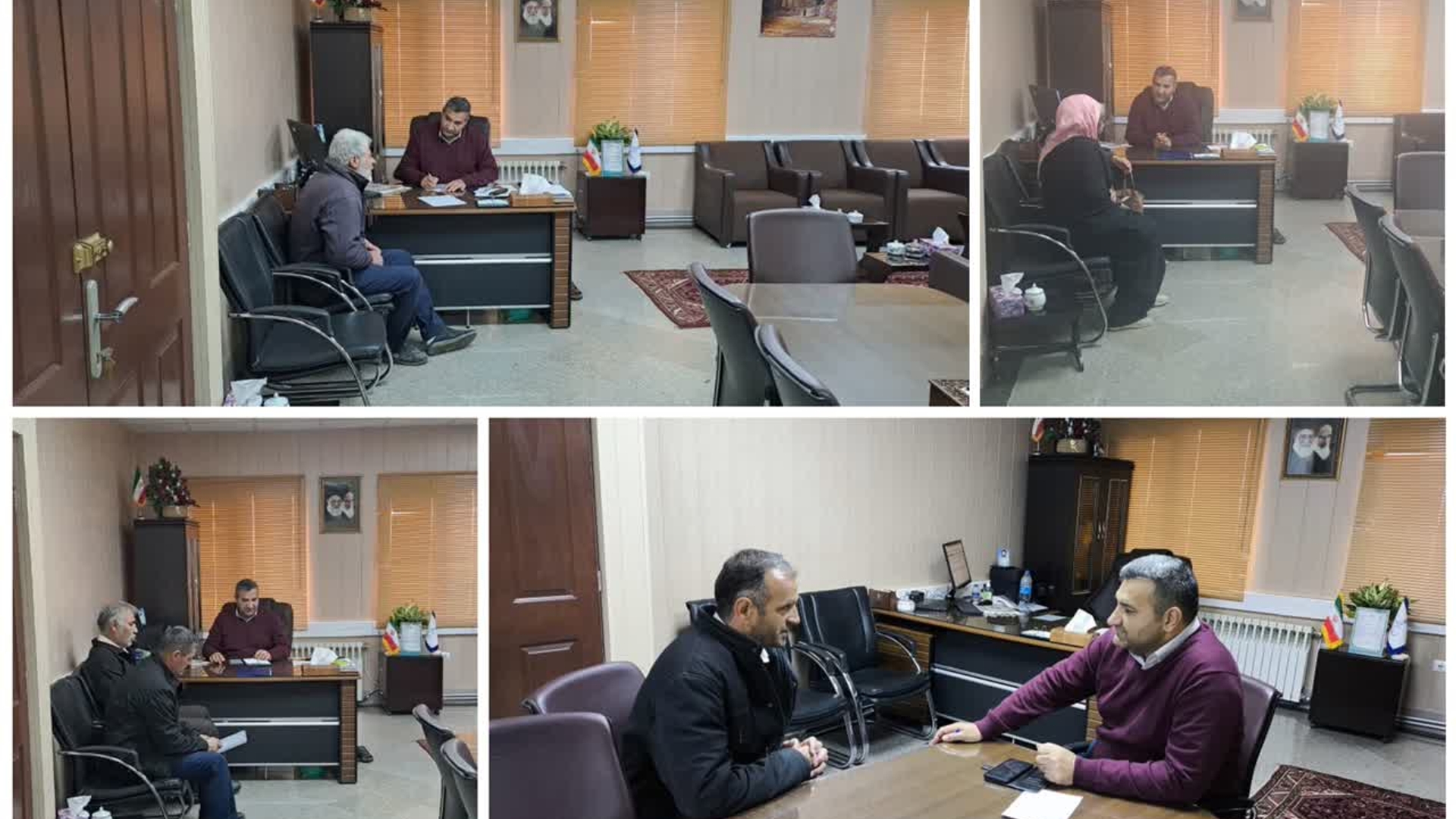 ملاقات مردمی سرپرست فرمانداری شهرستان کمیجان