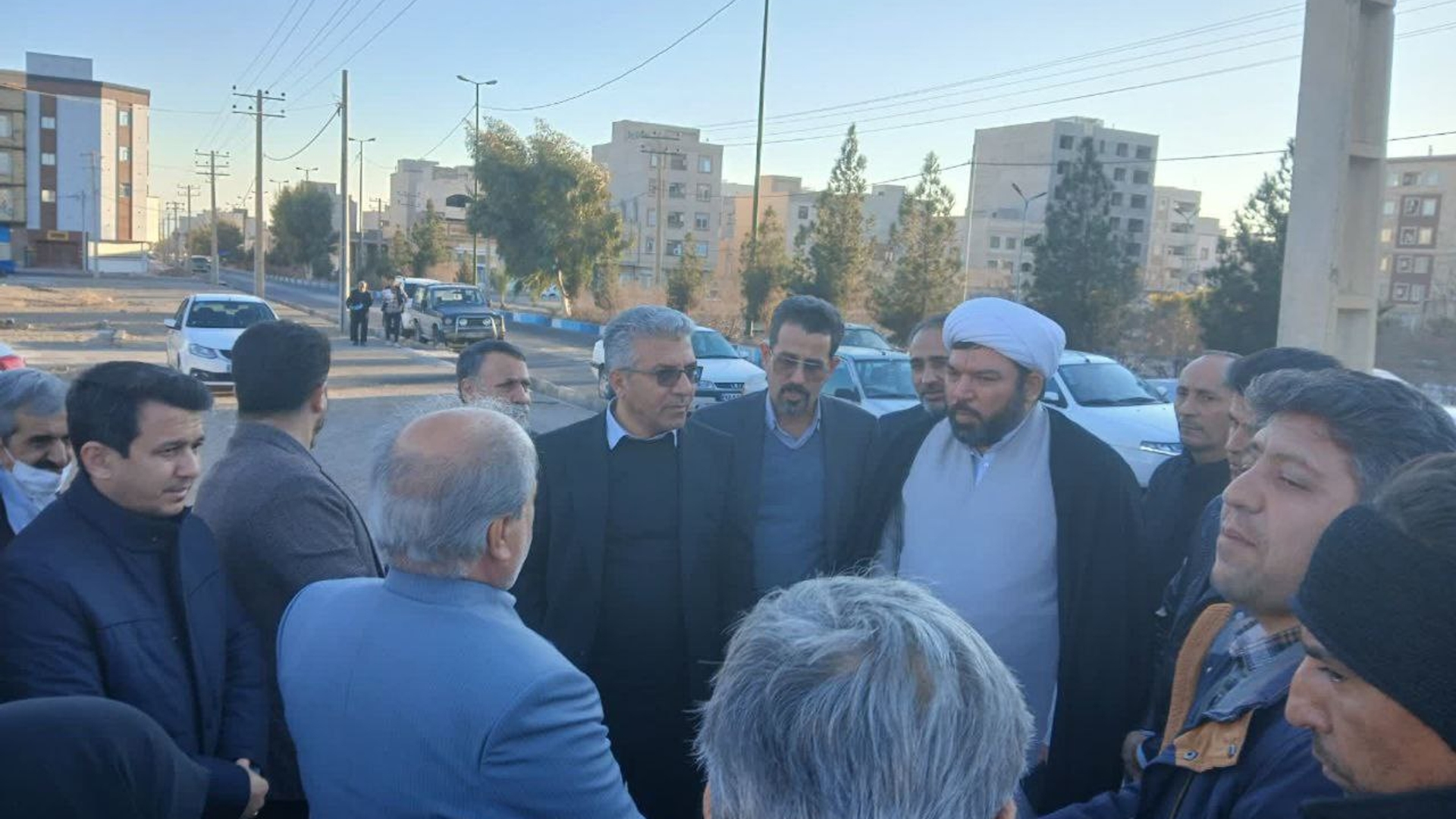 بازدید از مسکن ملی شهر پرندک